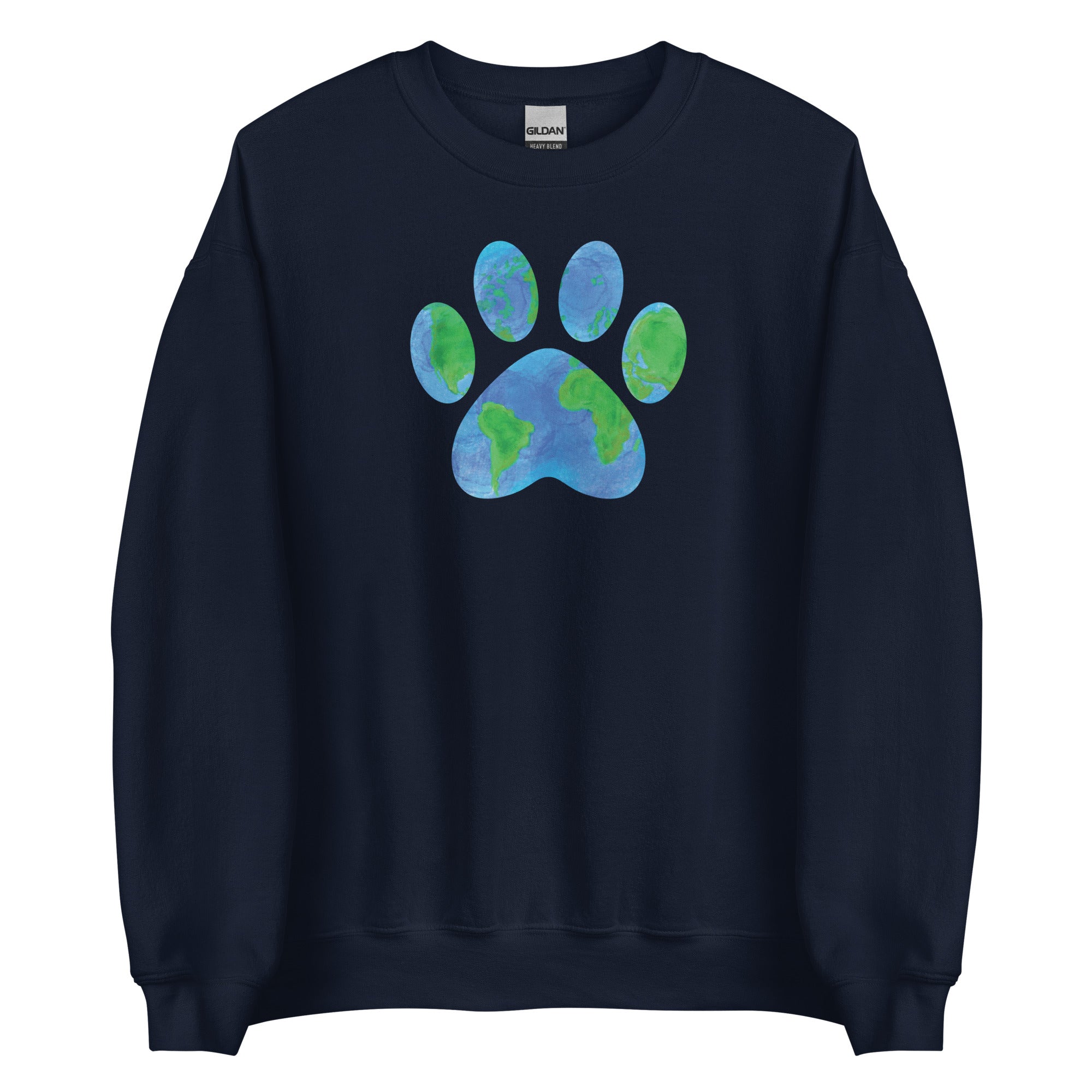 Earth Paw Crewneck Sweatshirt、mySite、camillekostekn