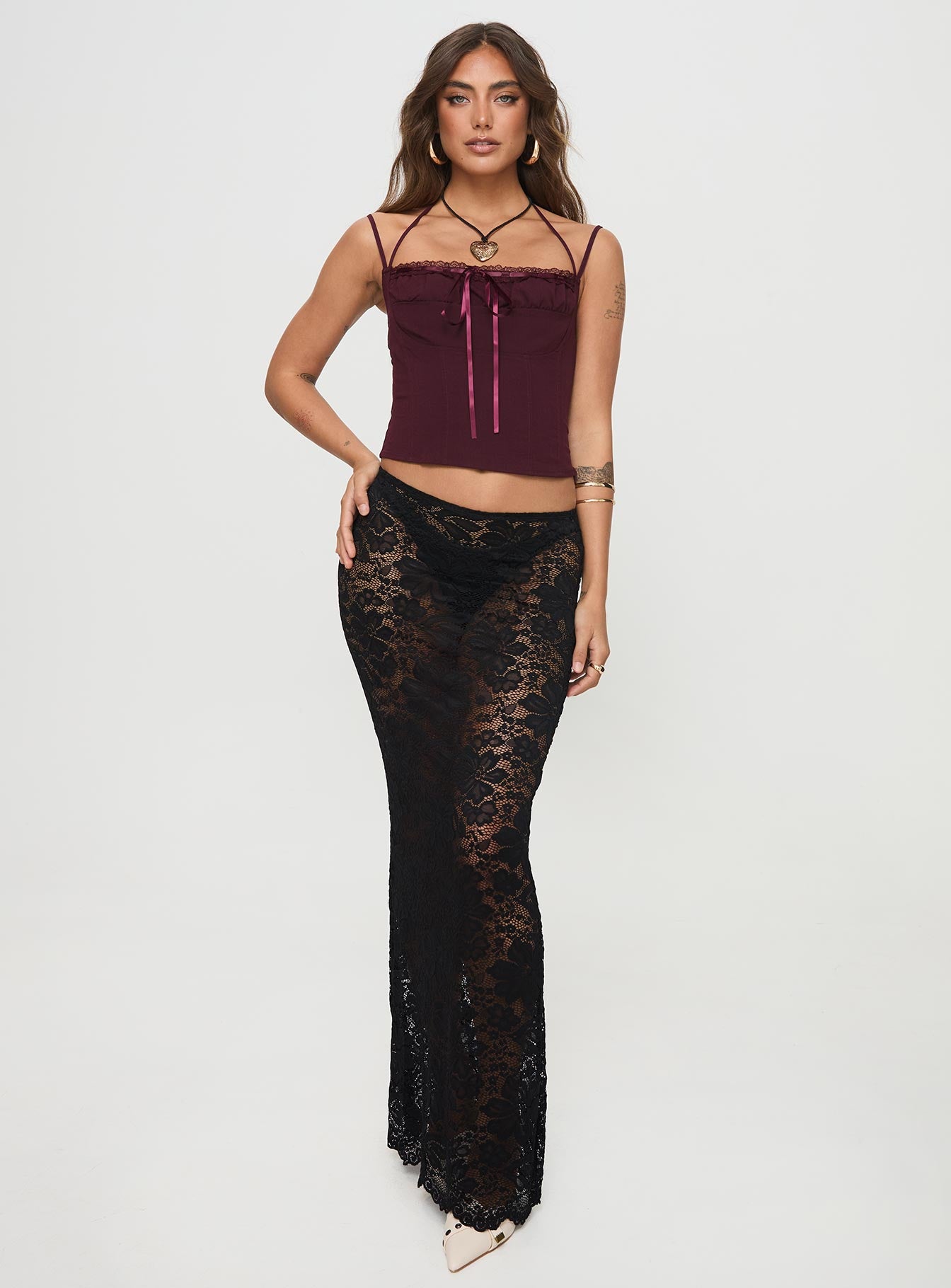 Trynia Top Burgundy、mySite、solidvoid