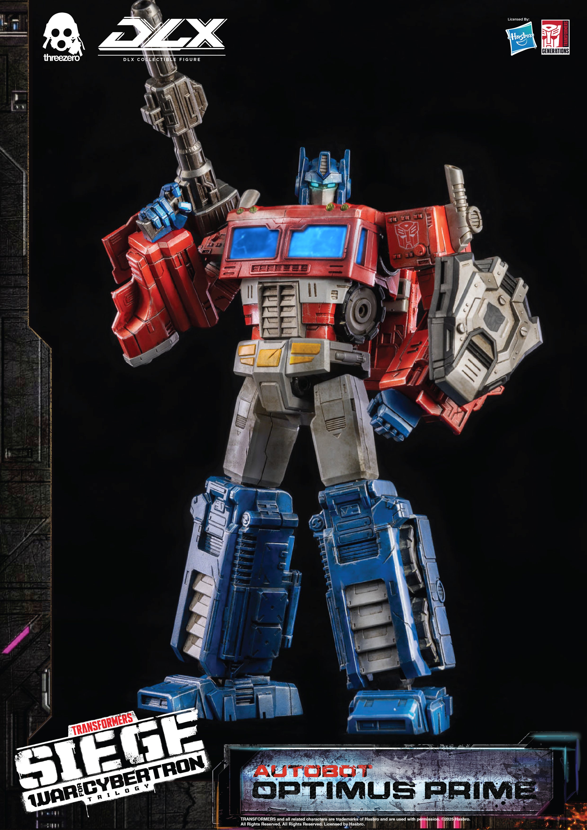 Threezero Transformers: War for Cybertron Trilogy DLX Optimus Prime、mySite、hgirdovlk