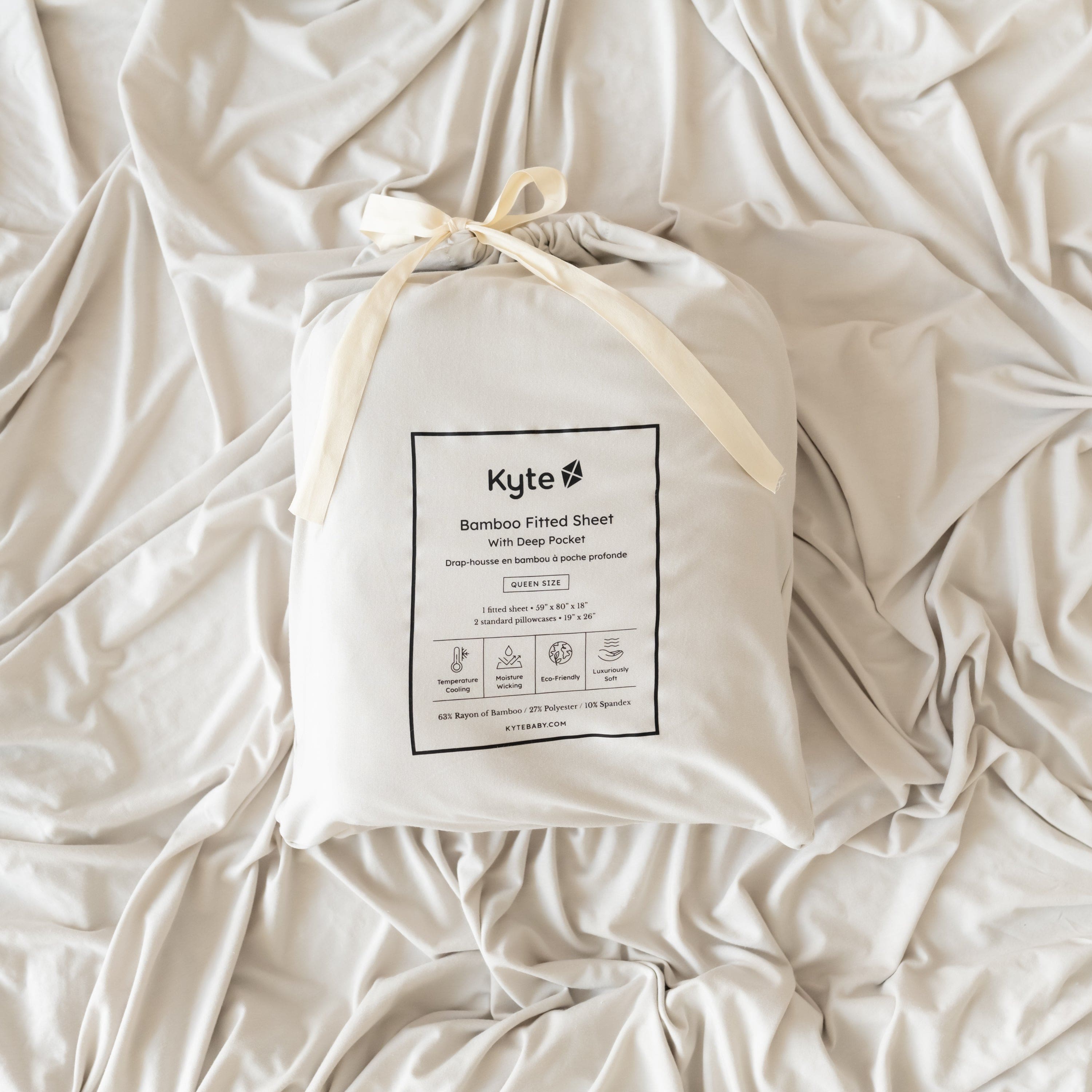  Fitted Sheet with Pillowcases in Oat、mySite、layawaytickets