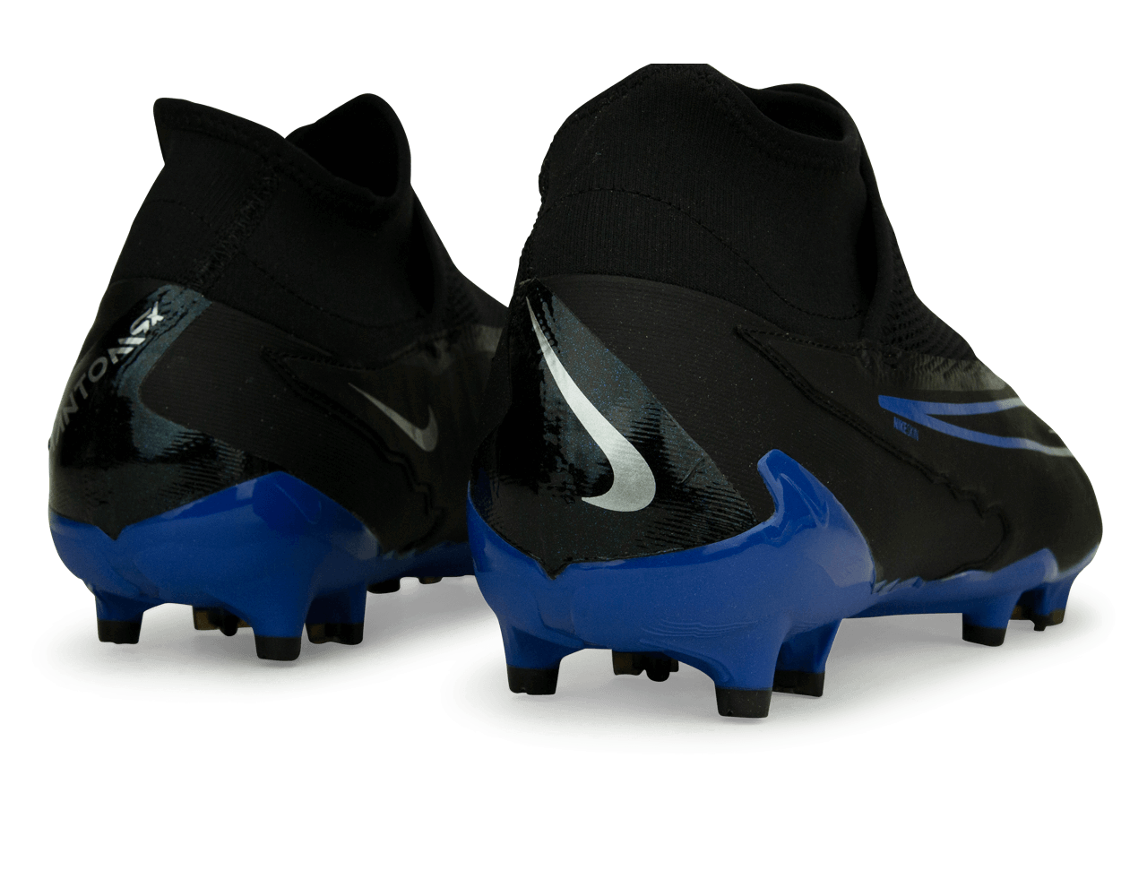 Nike Men's Phantom GX Pro DF FG Black/Blue、mySite、noshort
