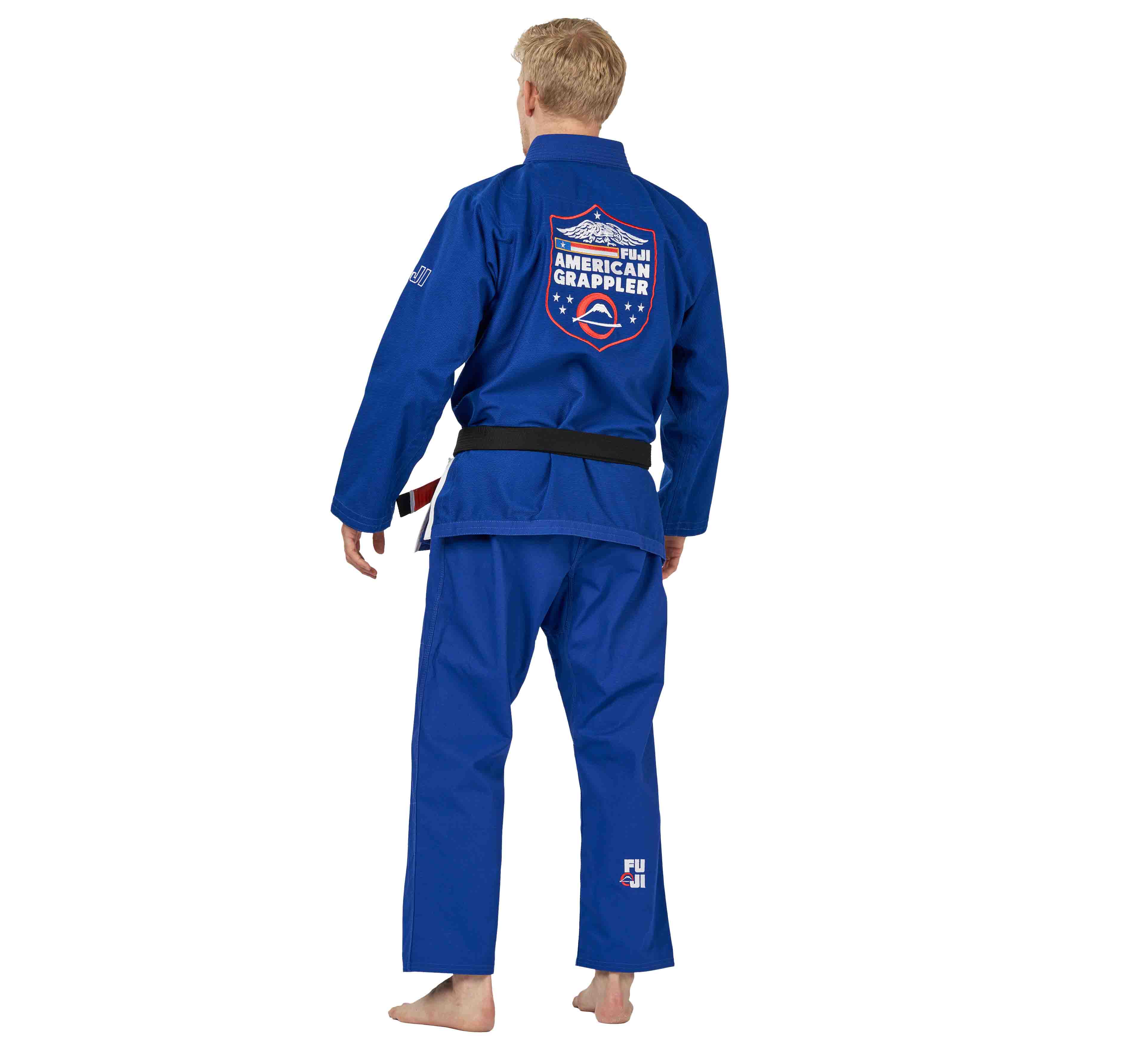 Suparaito BJJ Gi American Grappler Blue、mySite、gigharbornorthrealestate