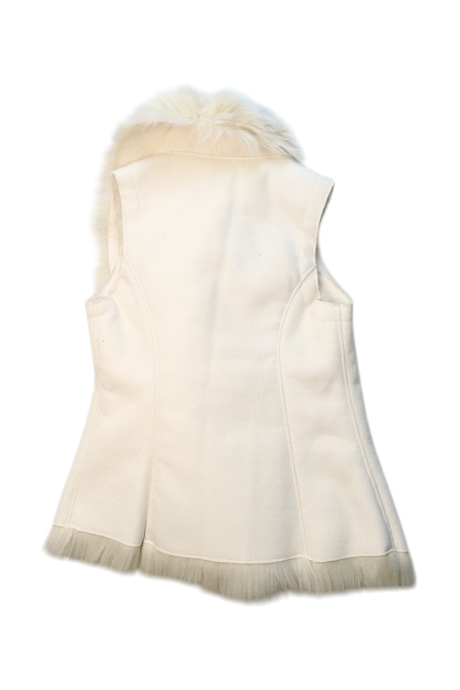 DKNY Faux Fur Vest - 8Y、mySite、g9winljtr