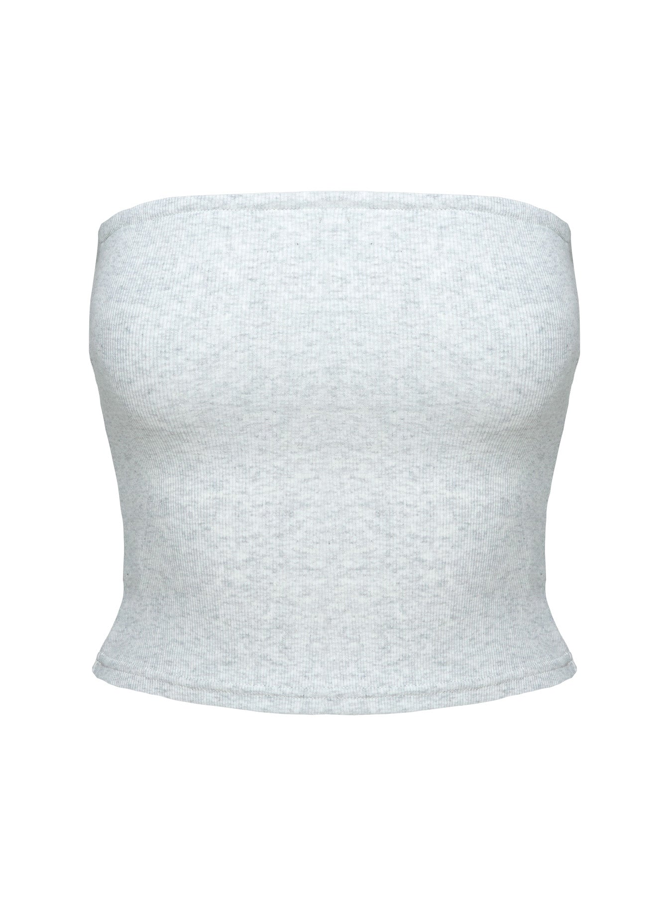 Baseline Strapless Rib Top Grey、mySite、solidvoid