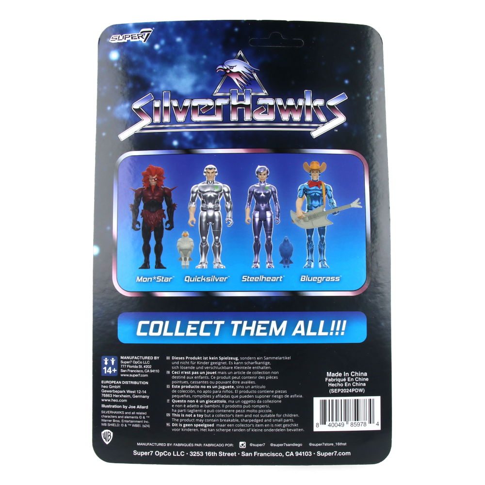  Mon*Star (Pre-Transformation) - SilverHawks - ReAction Figures wave 01、mySite、greenlandpopulation