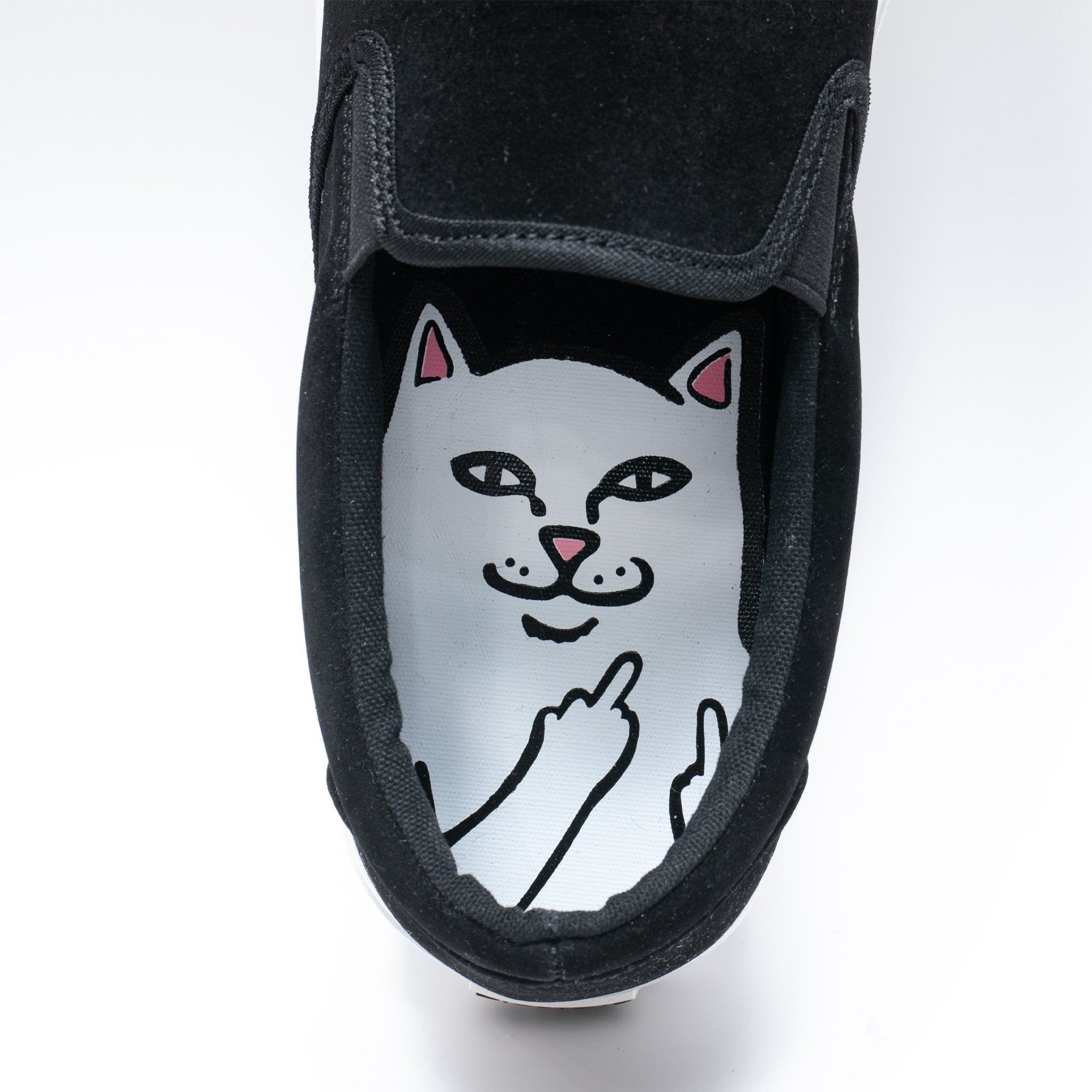  Peeking Nermal Slip On Shoes (Black)、mySite、merchandisen