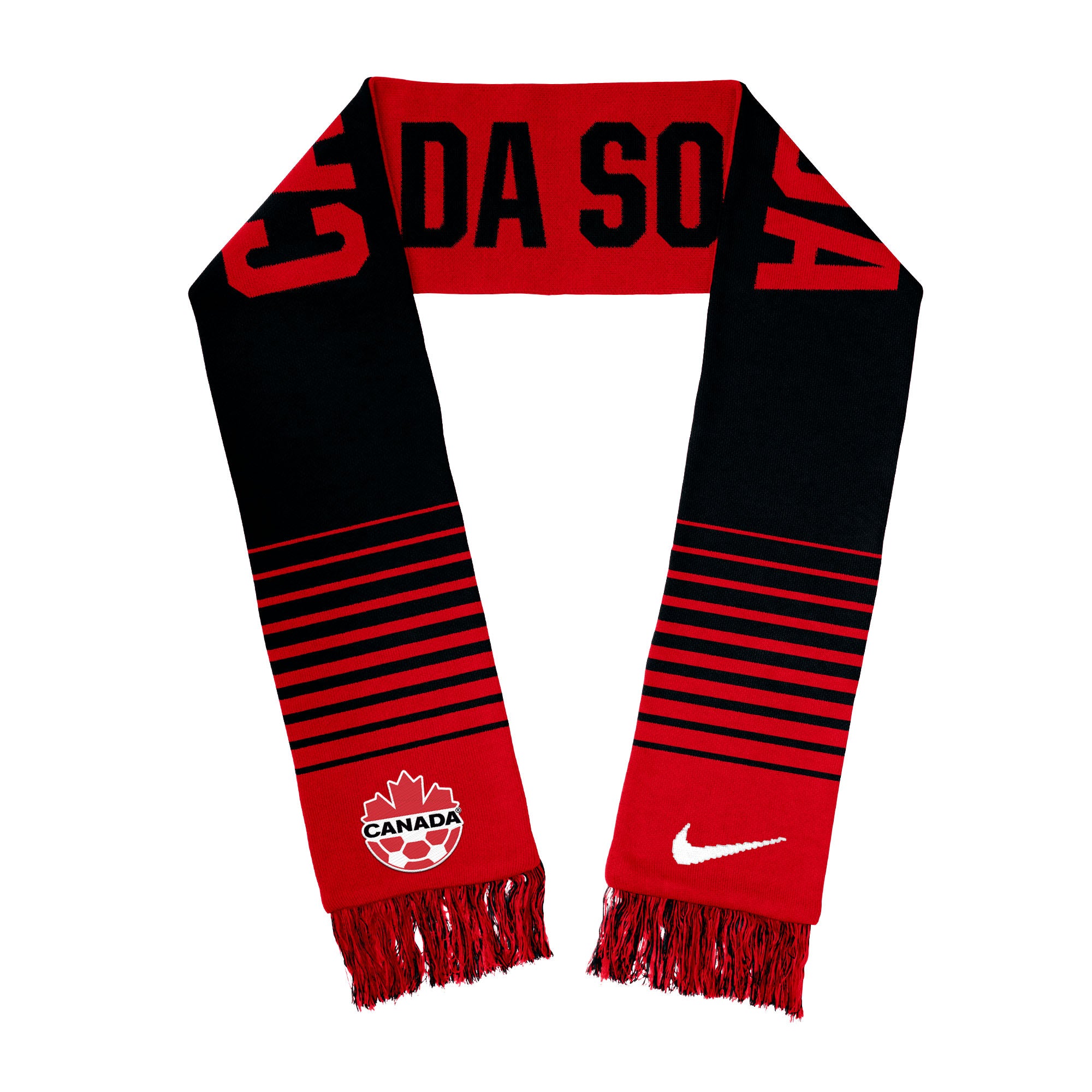 Canada Soccer Jacquard Scarf