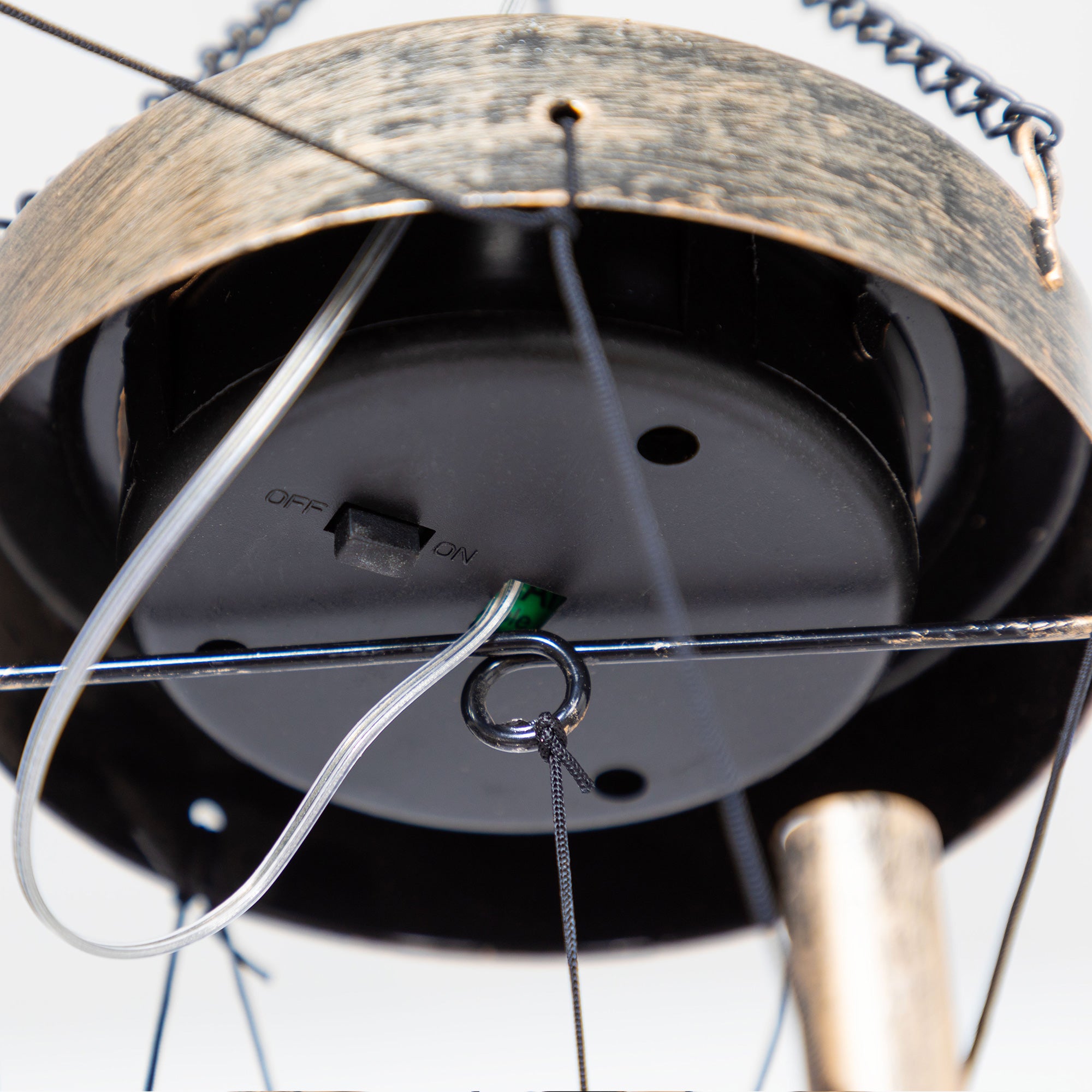 Pet Crescent Moon Solar Wind Chime、mySite、camillekostekn