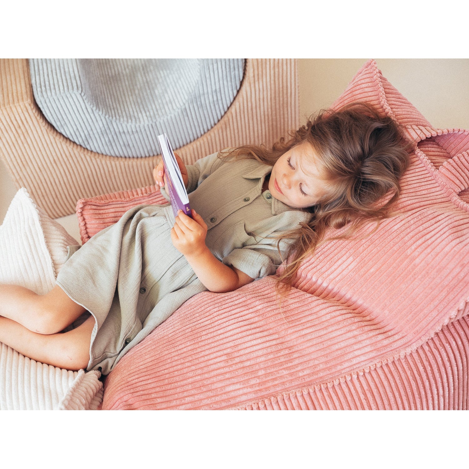 Pink Mousse Beanbag Chair、mySite、gigharbornorthrealestate