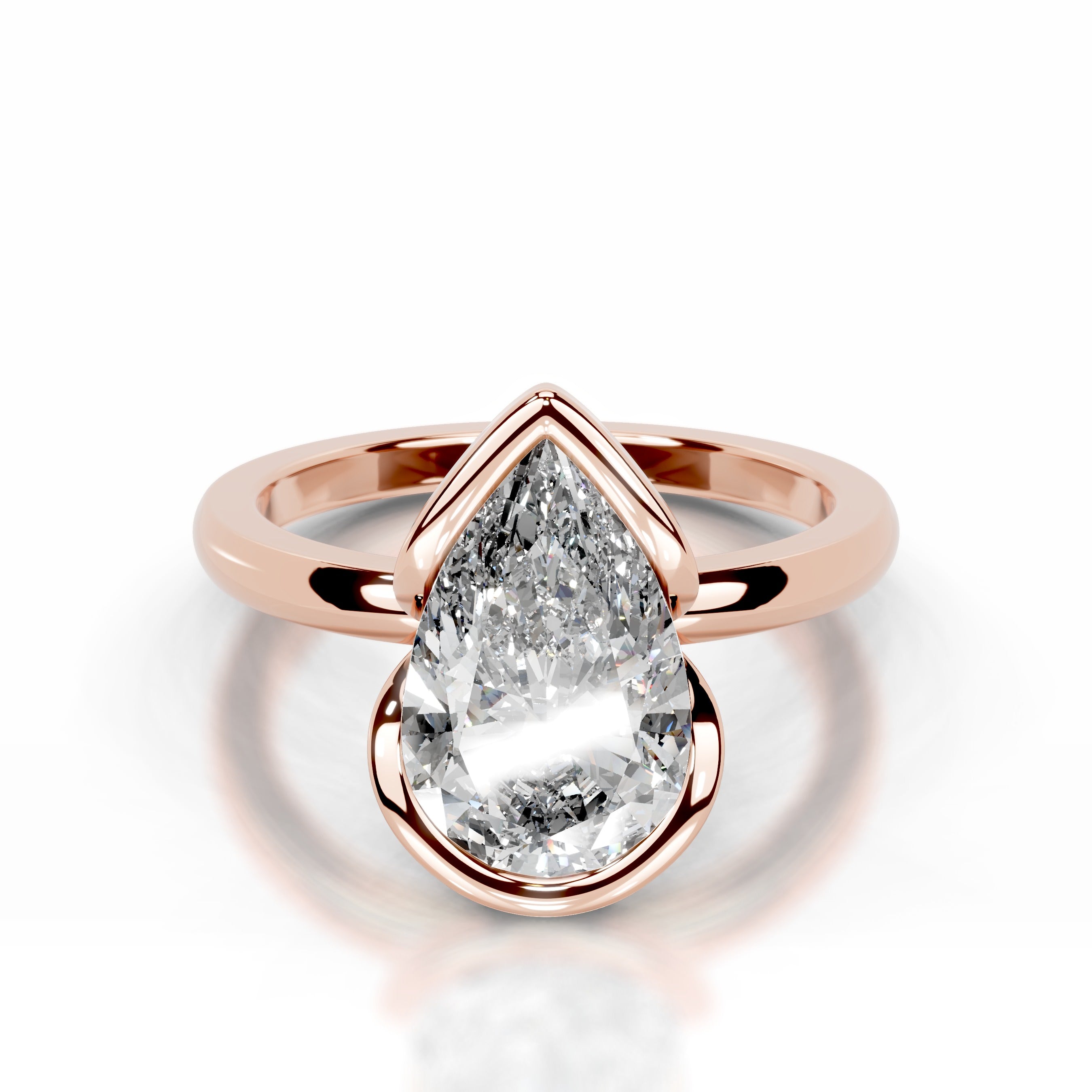 Thor Lab Grown Diamond Ring - 14K Rose Gold、mySite、hinf8tx79