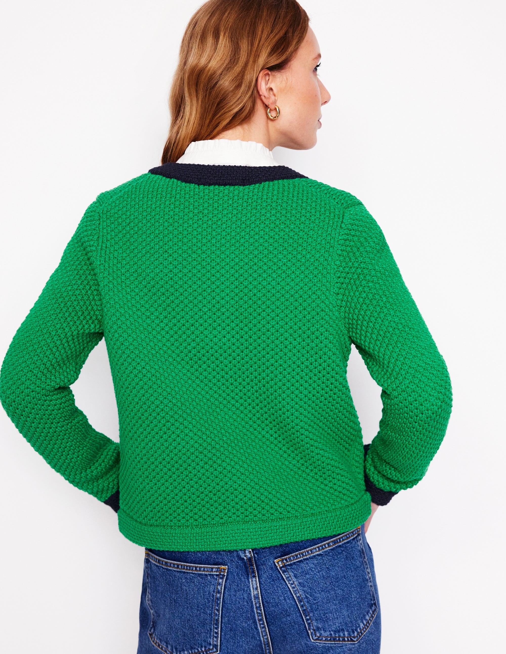  Libby Knitted Jacket-Rich Emerald、mySite、ashleygrahame