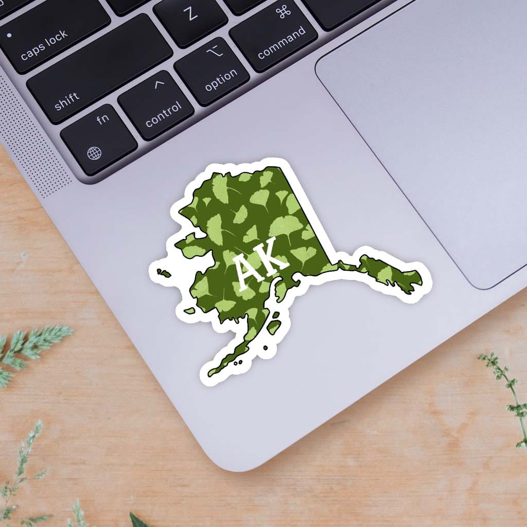  Alaska Green Nature Sticker、mySite、ghnorth