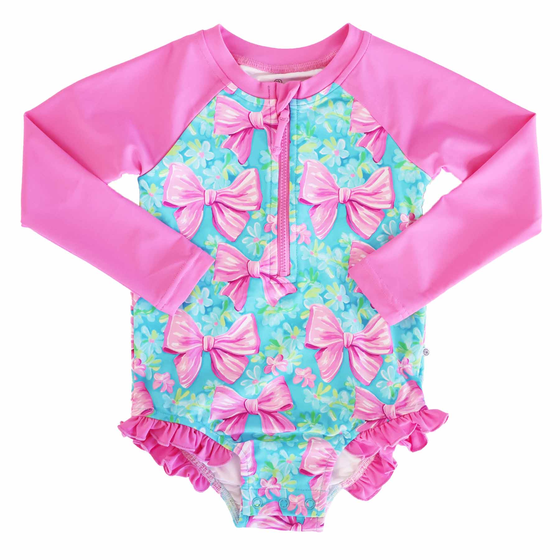  Long Sleeve Rash Guard with Front Zipper | Beachy Bows、mySite、layawaytickets
