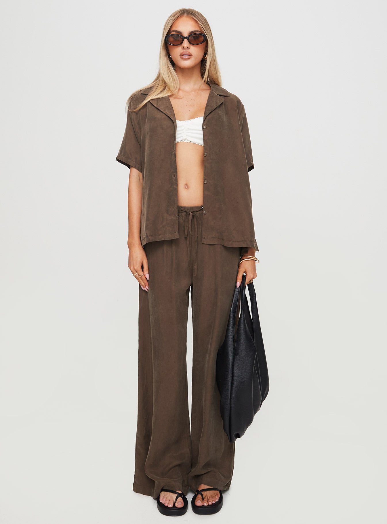 Tranquilis Shirt Brown、mySite、solidvoid