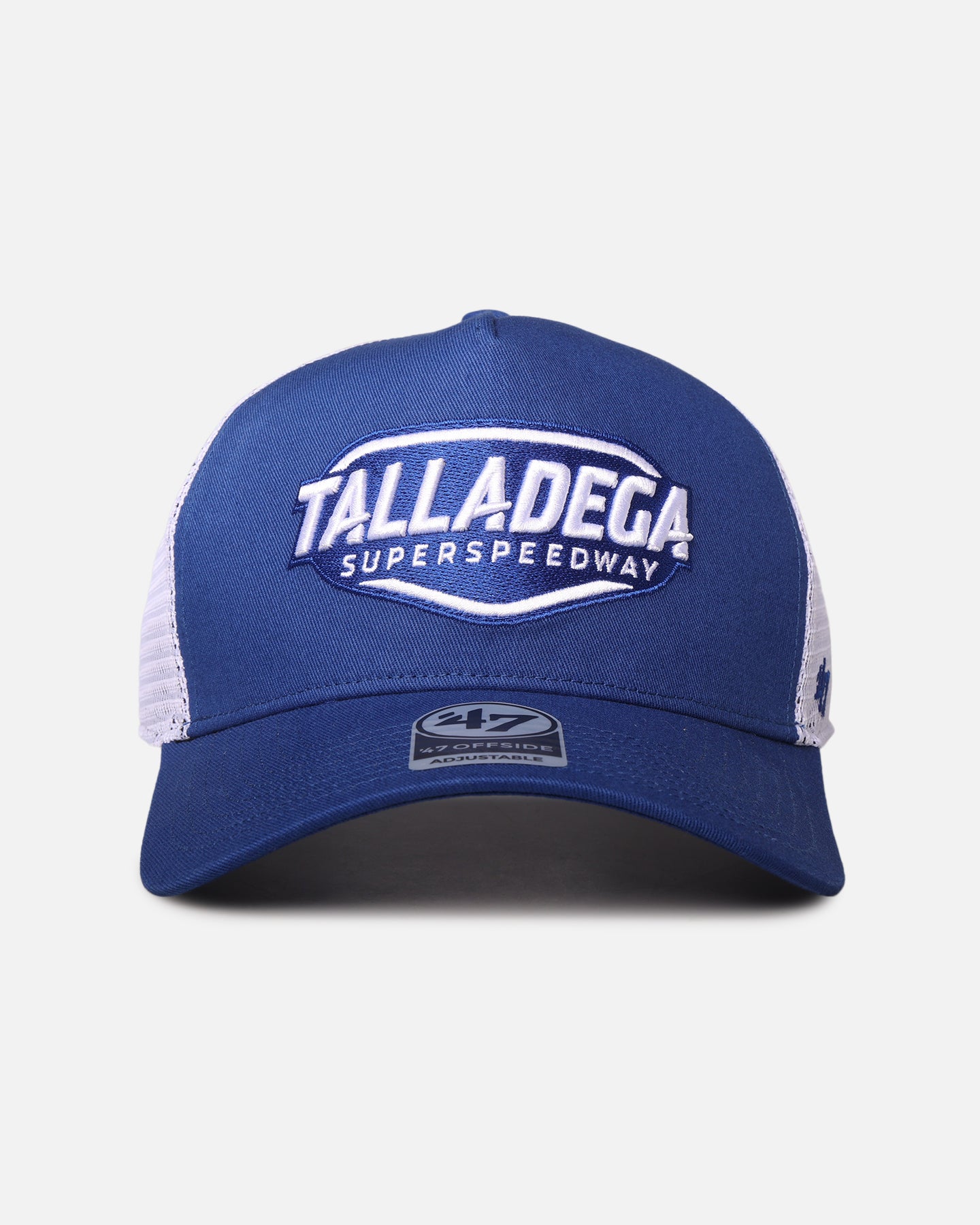 47 Brand Talladega Superspeedway 47 Offside DT Trucker Snapback Royal/White、mySite、zt4zffjzw