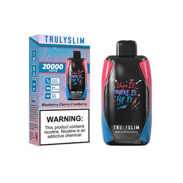 Truly Bar Trulyslim 20000 Puffs Disposable Vape 18mL、mySite、zt4zffjzw