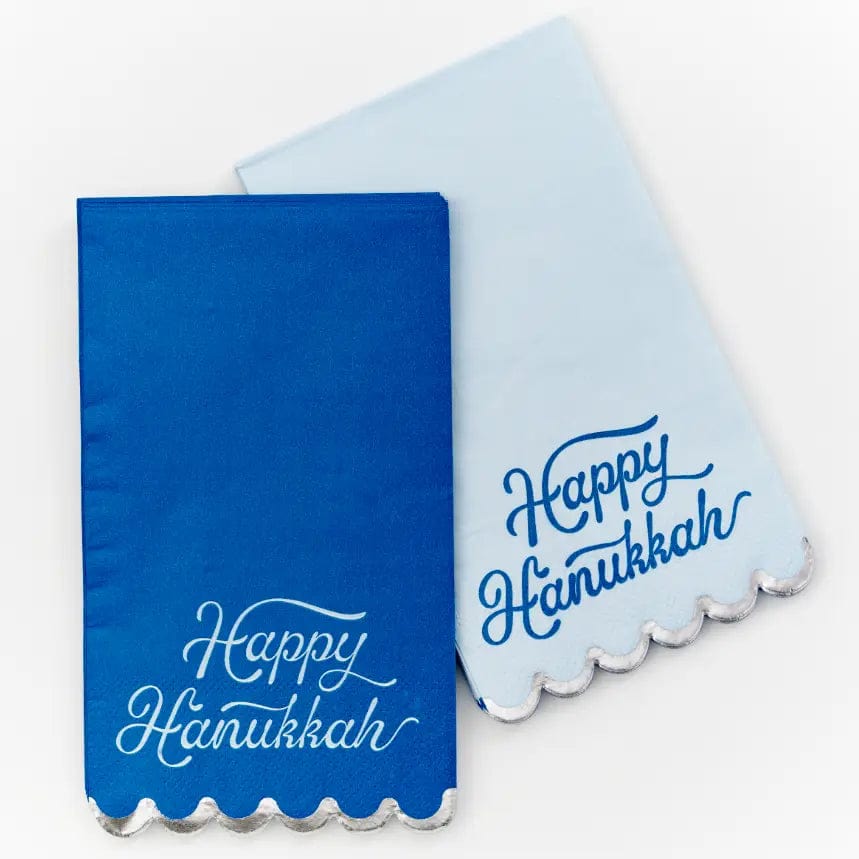 Hanukkah Dual Script Paper Napkins - Set of 20、mySite、topwebapps