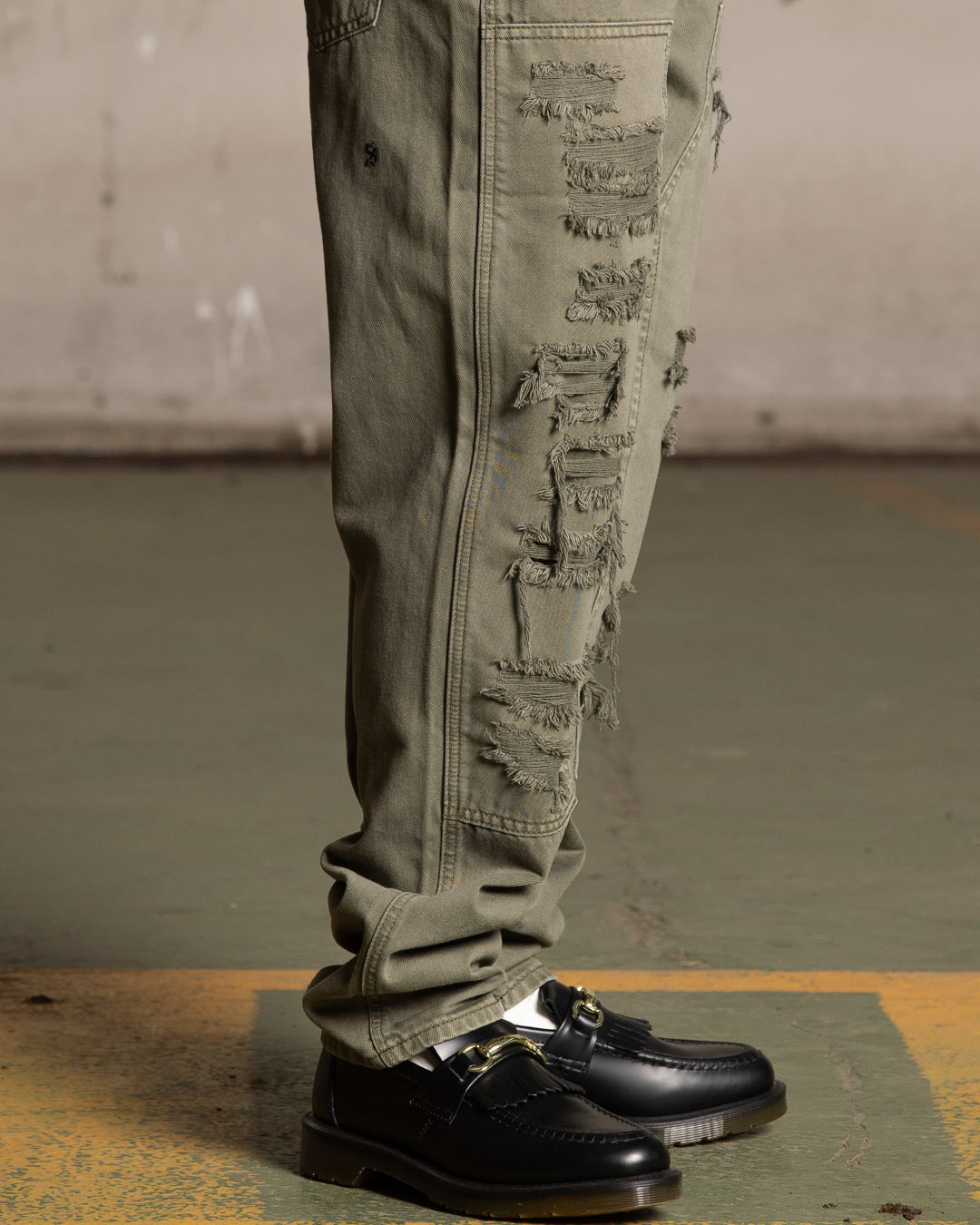 Saint Morta Titus Carpenter Jeans Kahki Green、mySite、zt4zffjzw