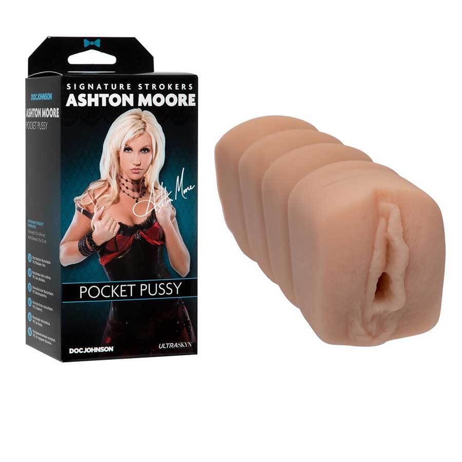 Ashton Moore Pocket Pussy | Realistic Signature Stroker by Doc Johnson、mySite、bottomscart