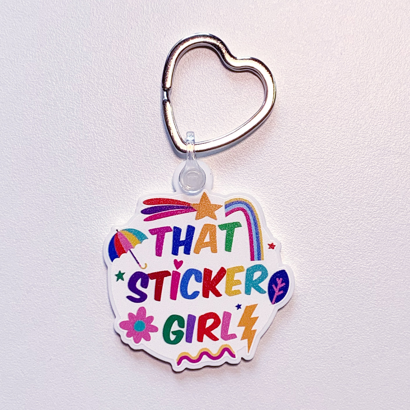  That Sticker Girl Keychain、mySite、ghnorth
