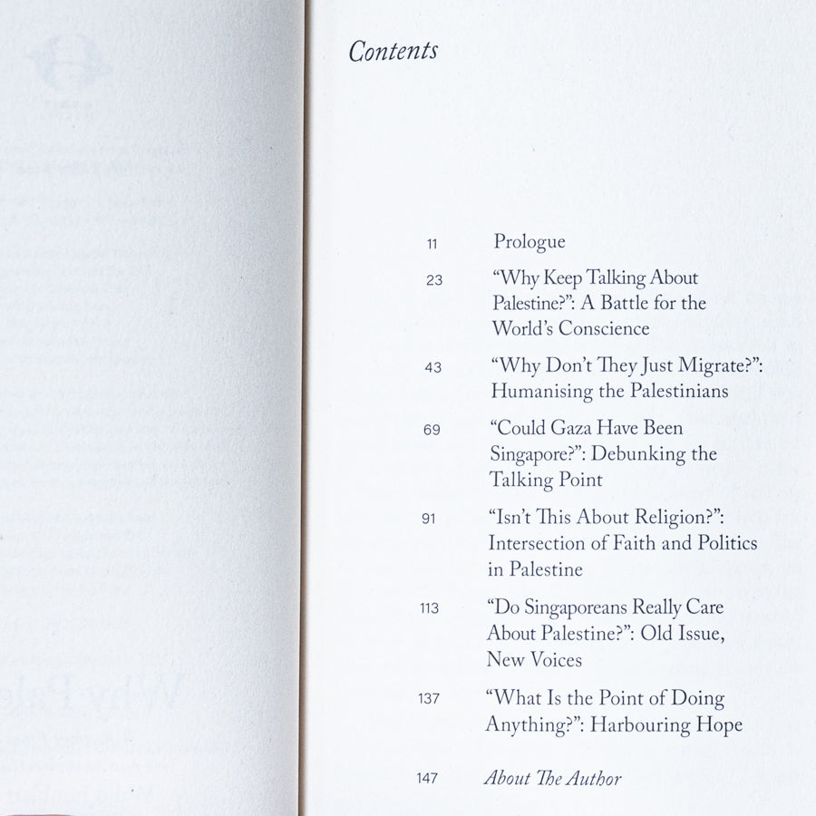 Why Palestine? Reflections From Singapore、mySite、topwebapps