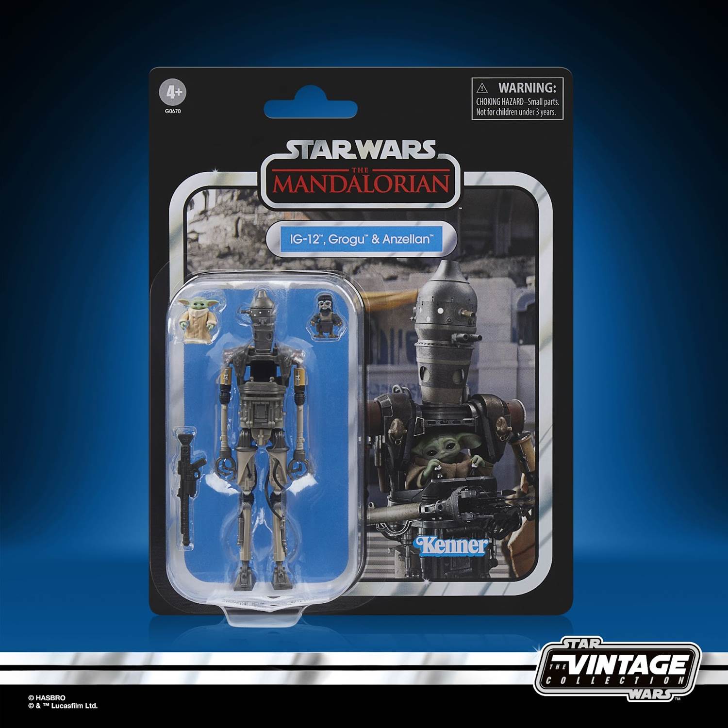 Star Wars Vintage Collection IG-12, Grogu & Anzellan 3-Pack、mySite、hgirdovlk