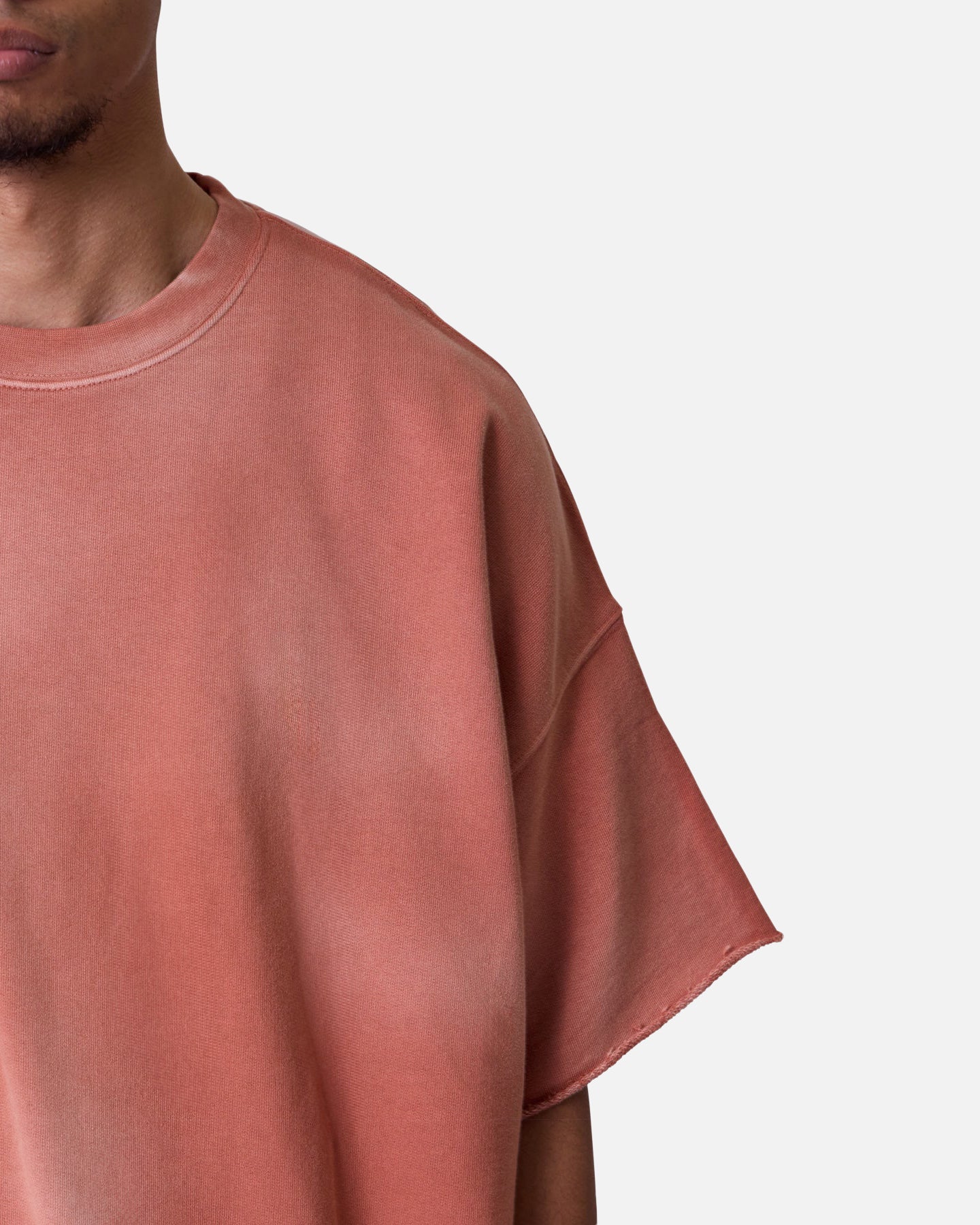MNML Oversized Crewneck T-Shirt Rust、mySite、zt4zffjzw