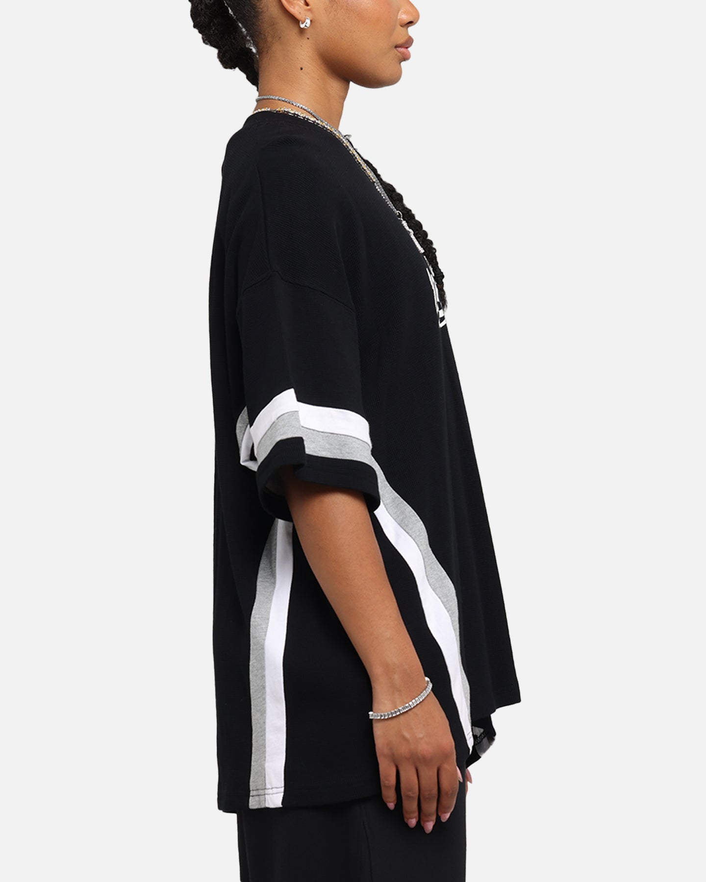 Carre Graffiti Waffle T-Shirt Black、mySite、zt4zffjzw