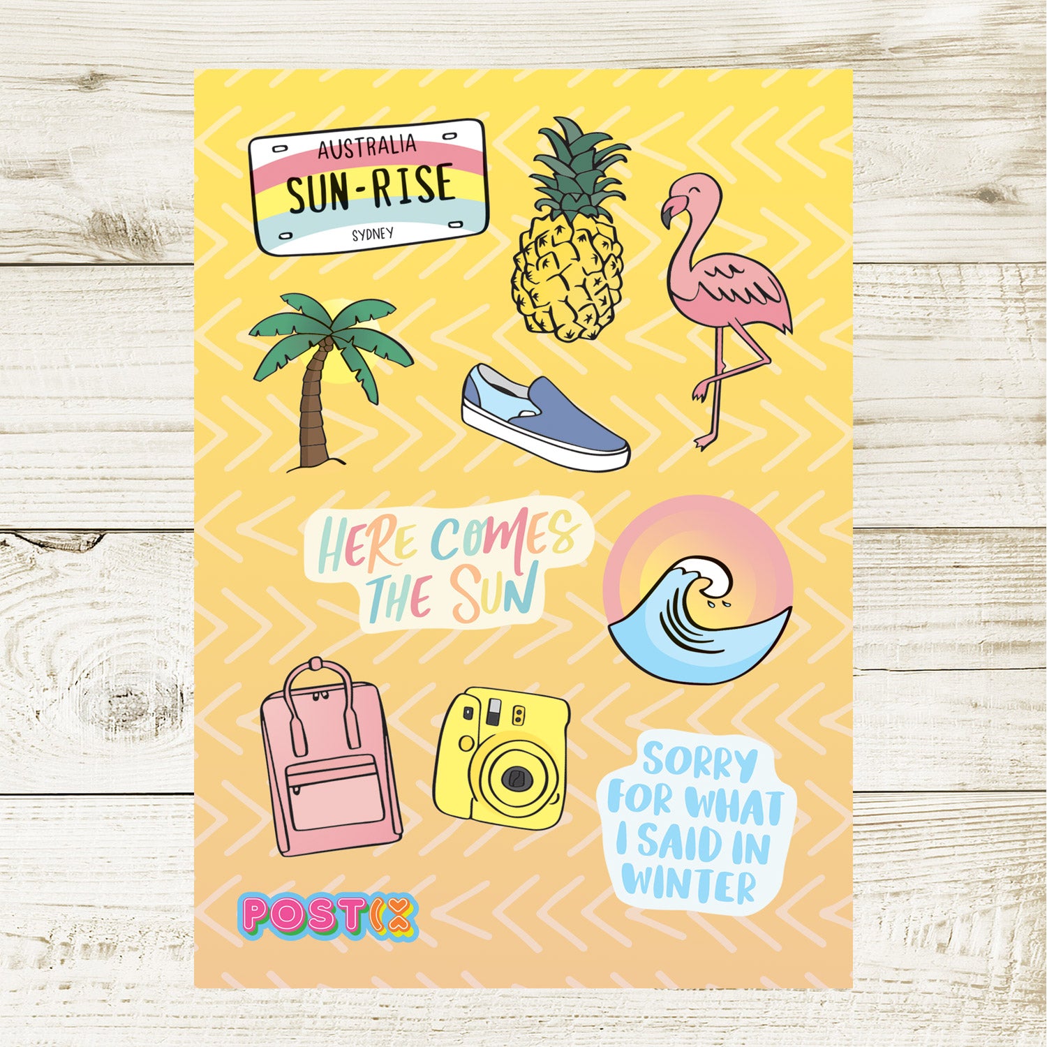  Destination Fun Sticker Sheet、mySite、ghnorth