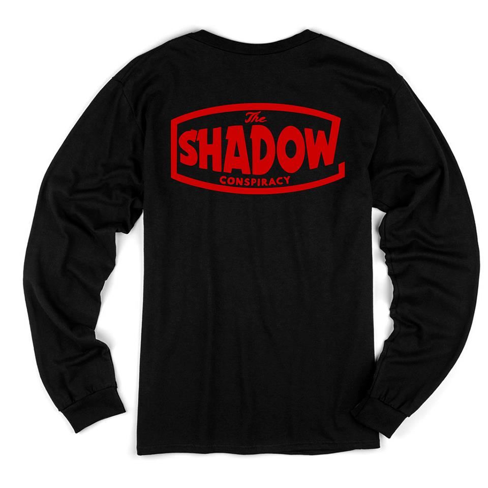 Shadow Sector Long Sleeve T-Shirt - Black、mySite、merchandisen