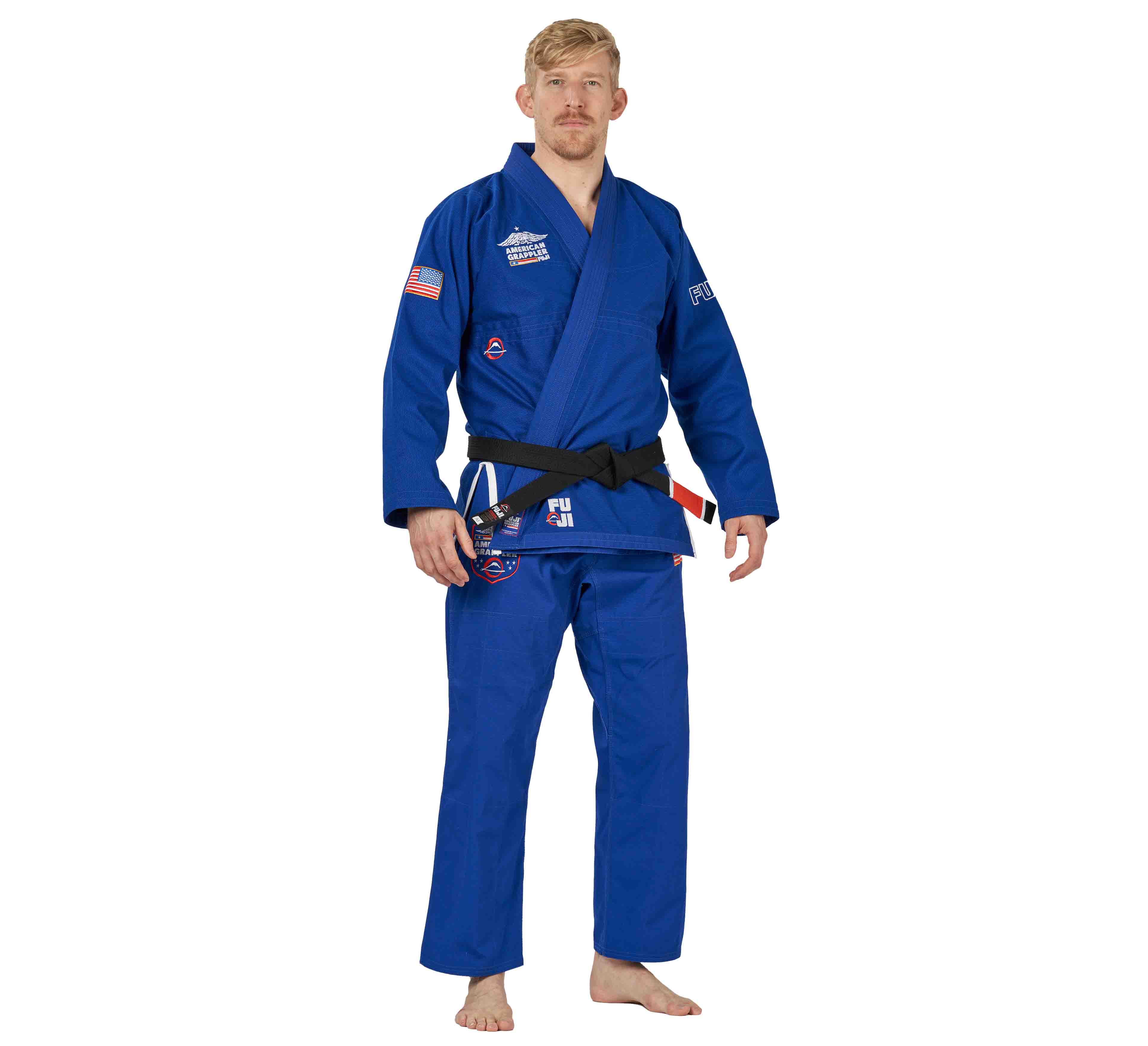 Suparaito BJJ Gi American Grappler Blue、mySite、gigharbornorthrealestate