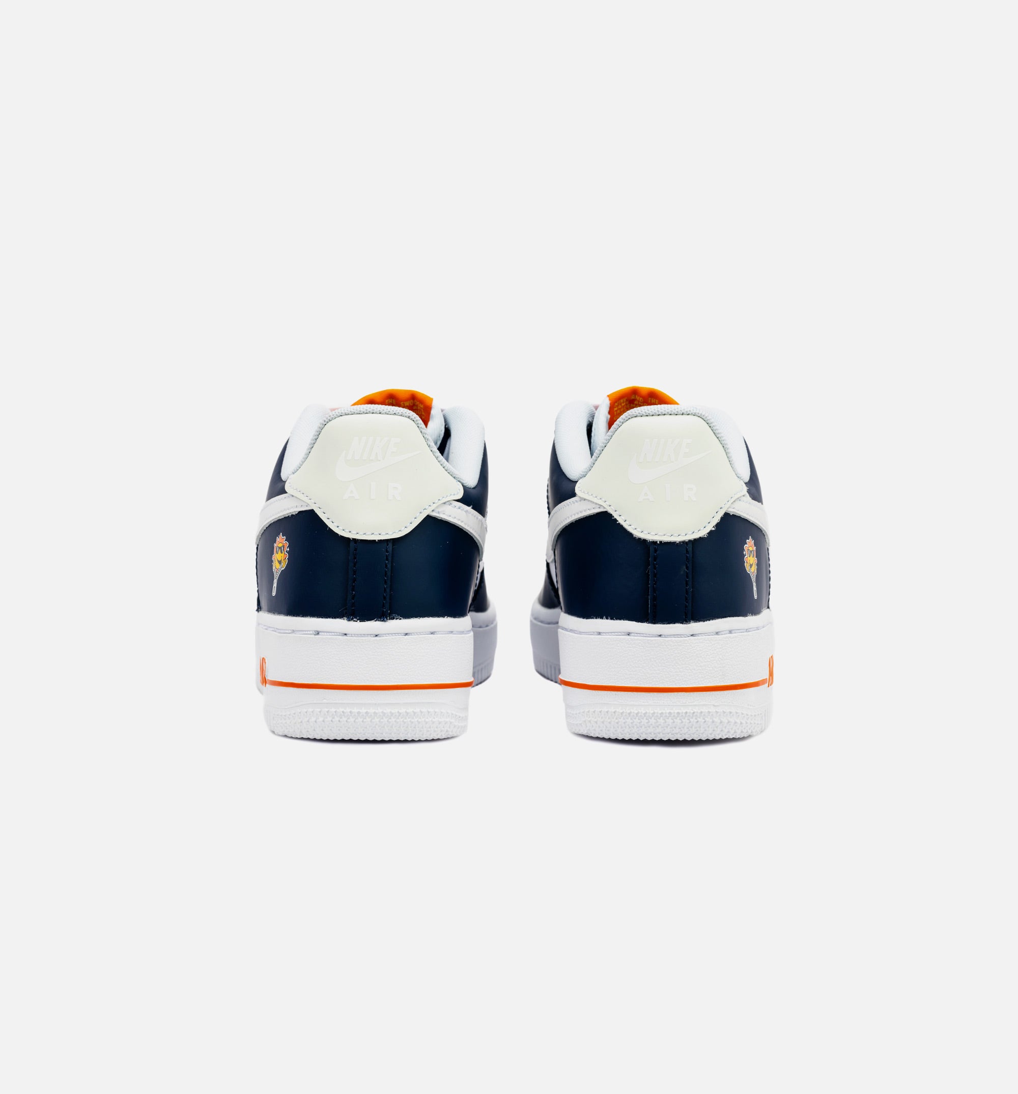 Air Force 1 LV8 Grade School Lifestyle Shoe - Midnight Navy/Safety Orange、mySite、dreamappss