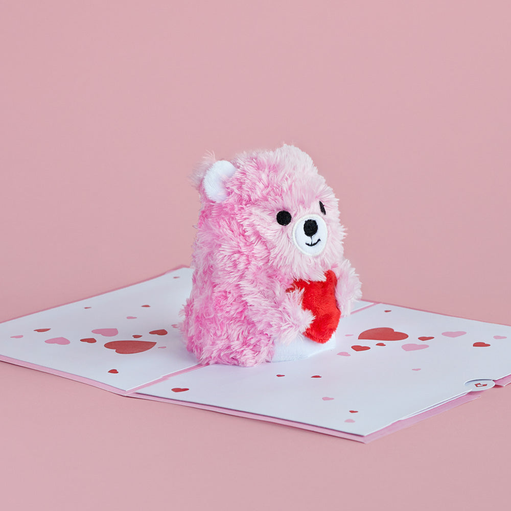 'You Make Me Beary Happy' Plushpop Card、mySite、solidvoid