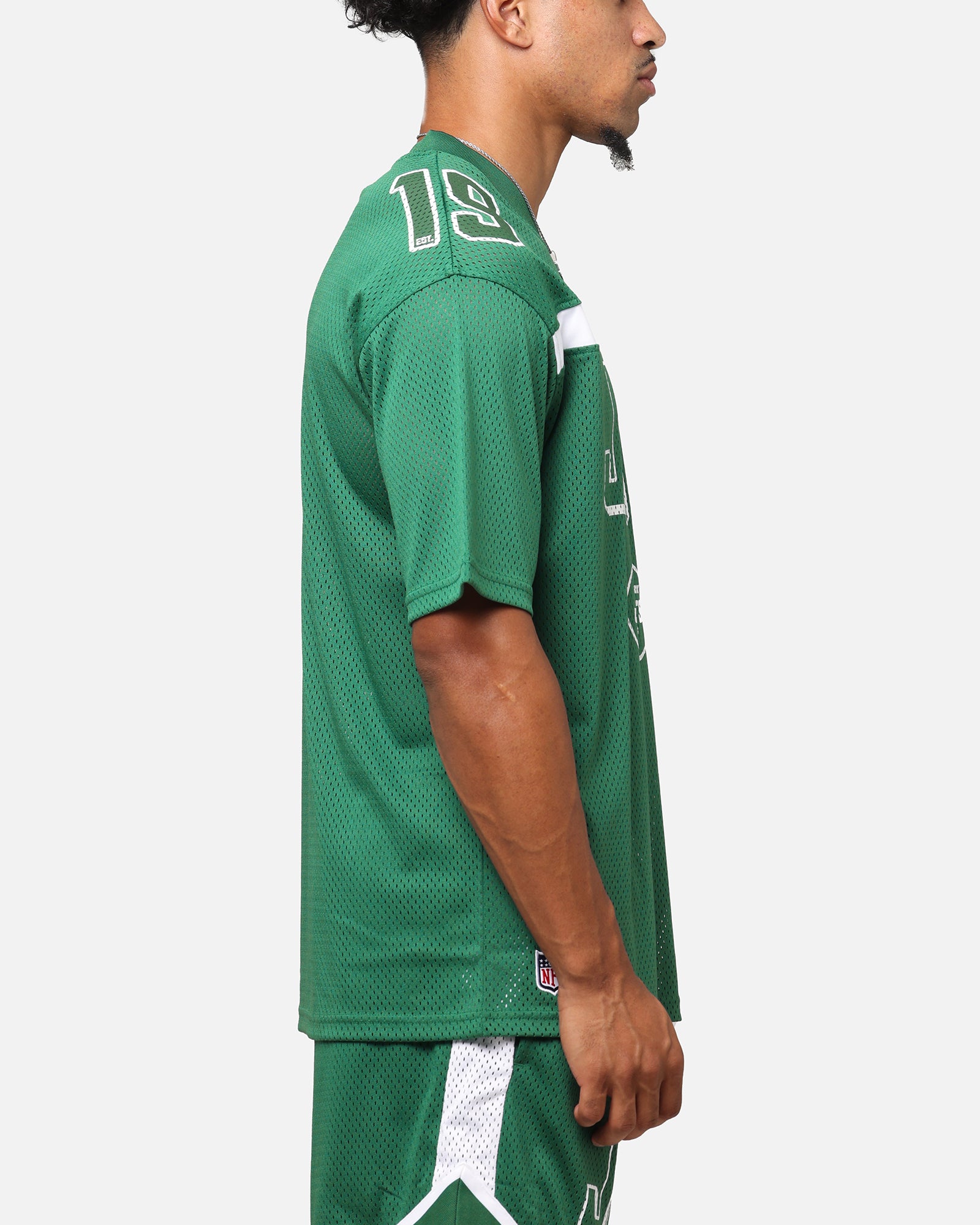 New Era New York Jets NFL Mesh Graphic Jersey Emerald Green、mySite、zt4zffjzw