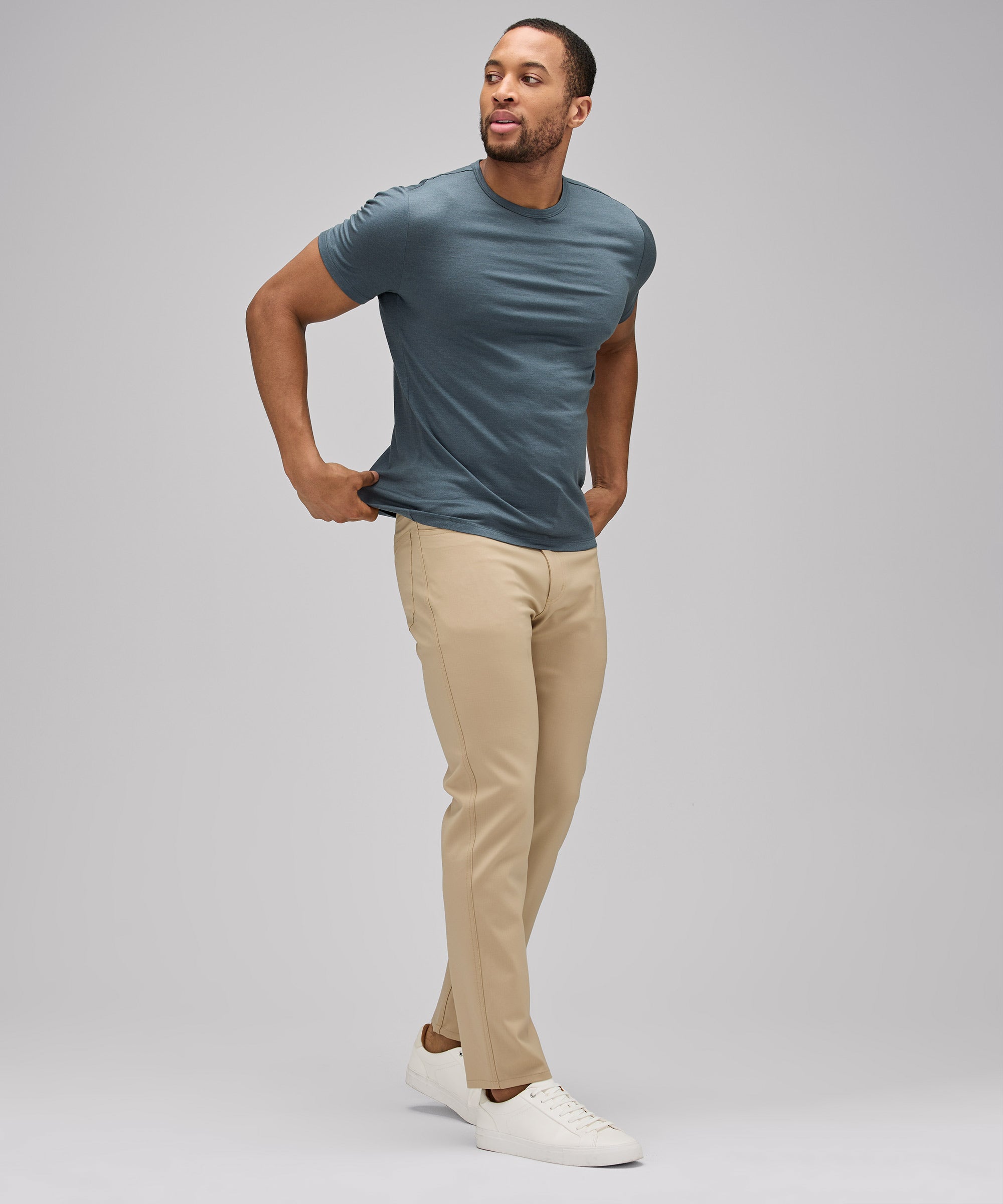 Men's Merino Ultralight Crew T-Shirt、mySite、noshort