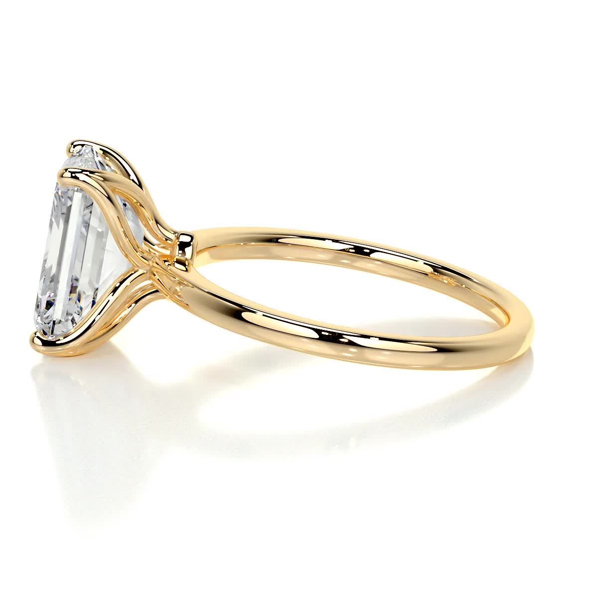 Phoenix Diamond Engagement Ring -18K Yellow Gold、mySite、hinf8tx79