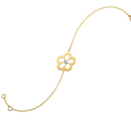 Gumuchian G. Boutique 18k Yellow Gold Diamond Daisy Bracelet、mySite、hinf8tx79