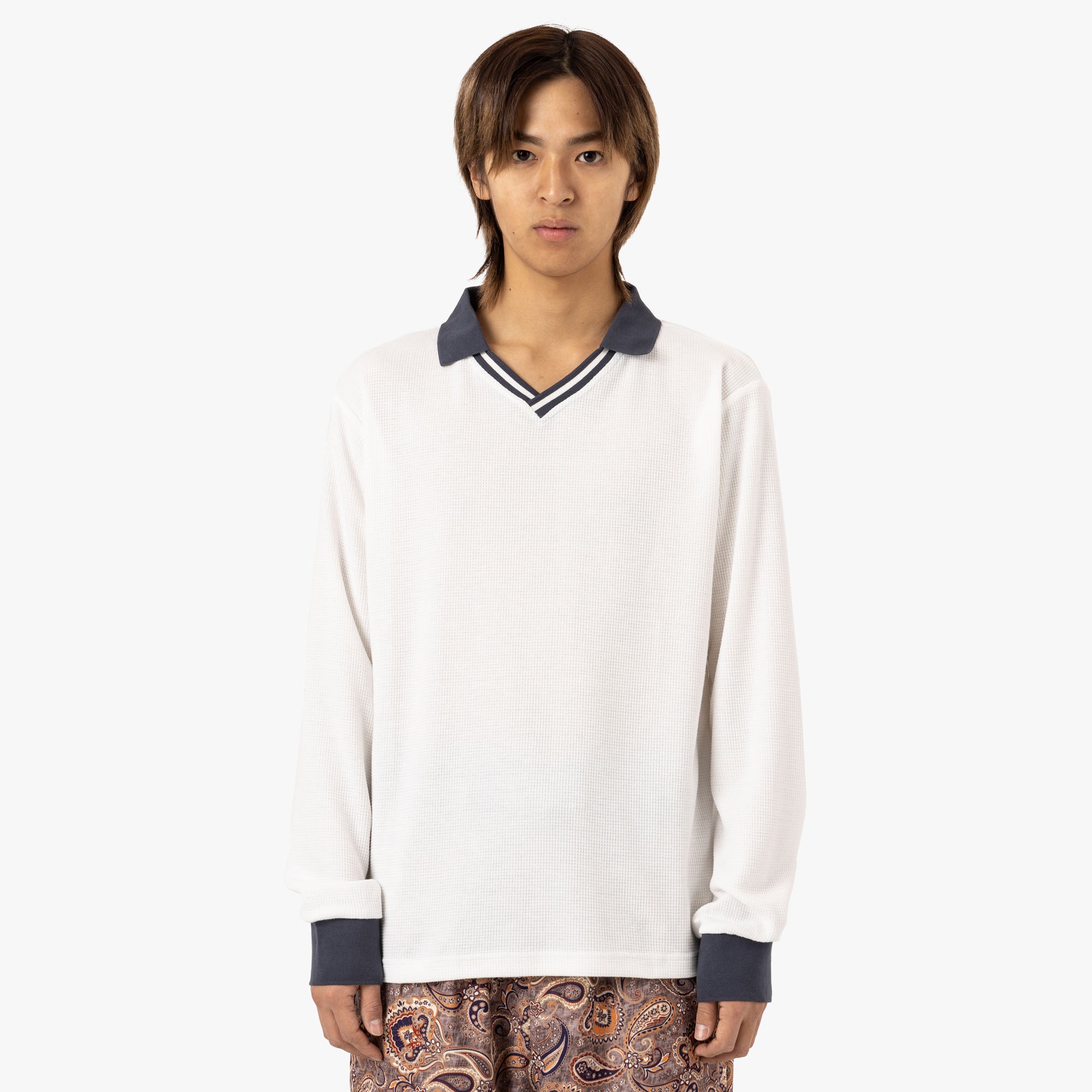  Brother Brother Keepers Thermal Polo White / Grey、mySite、merchandisen