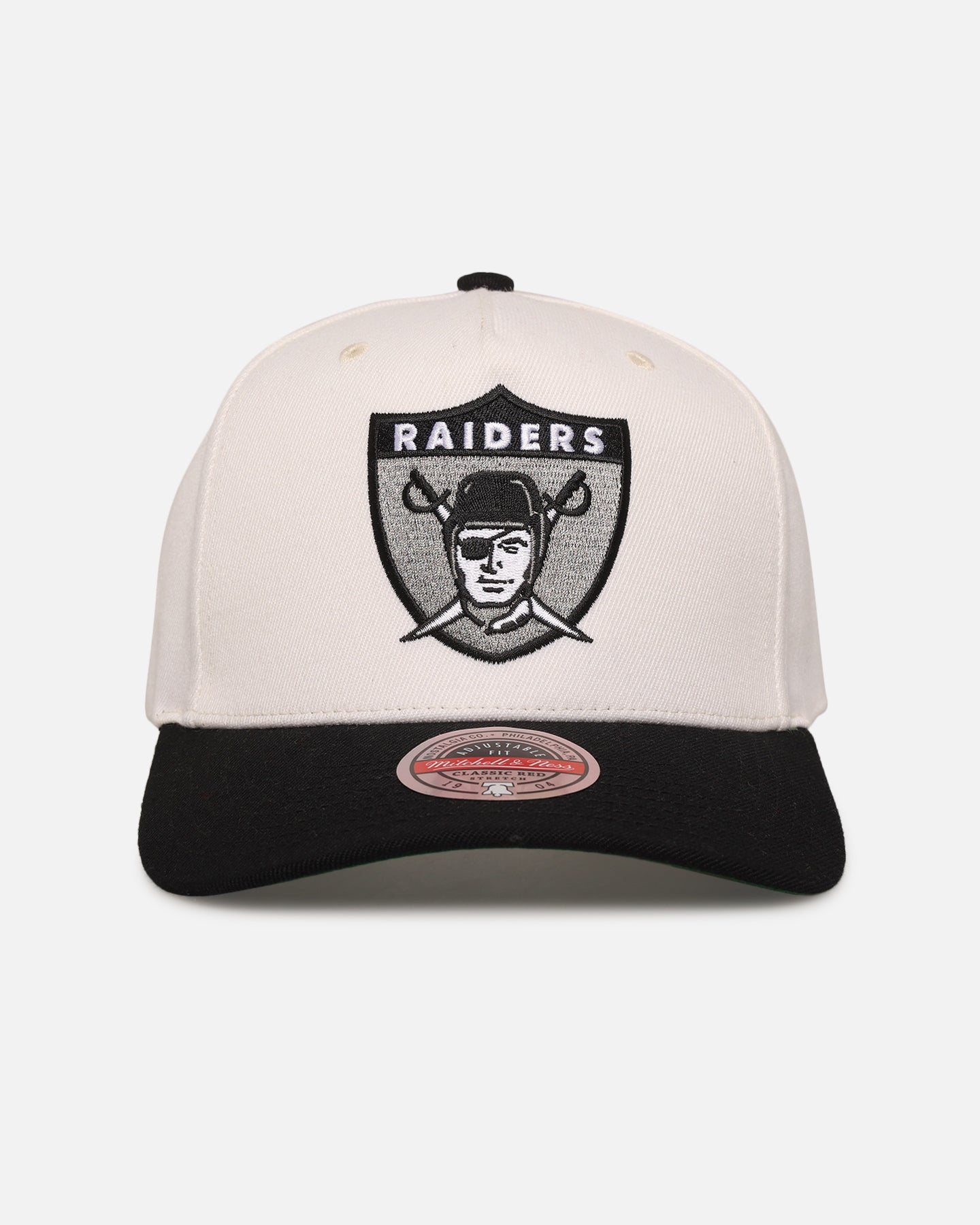 Mitchell & Ness Las Vegas Raiders 'Go Team Go' MVP Snapback Off White/Black、mySite、zt4zffjzw
