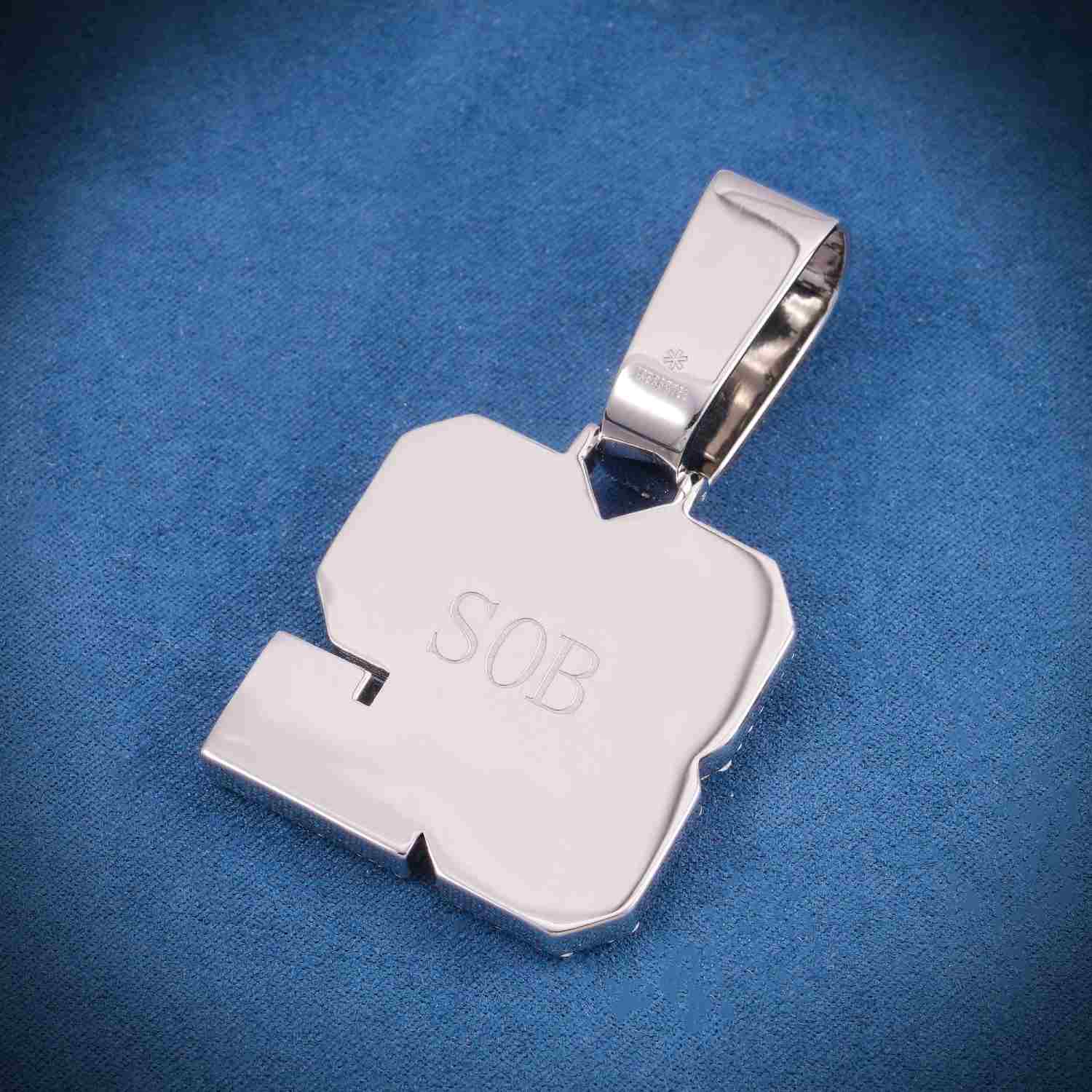 82 Custom Moissanite Pendant 14k Gold、mySite、hinf8tx79