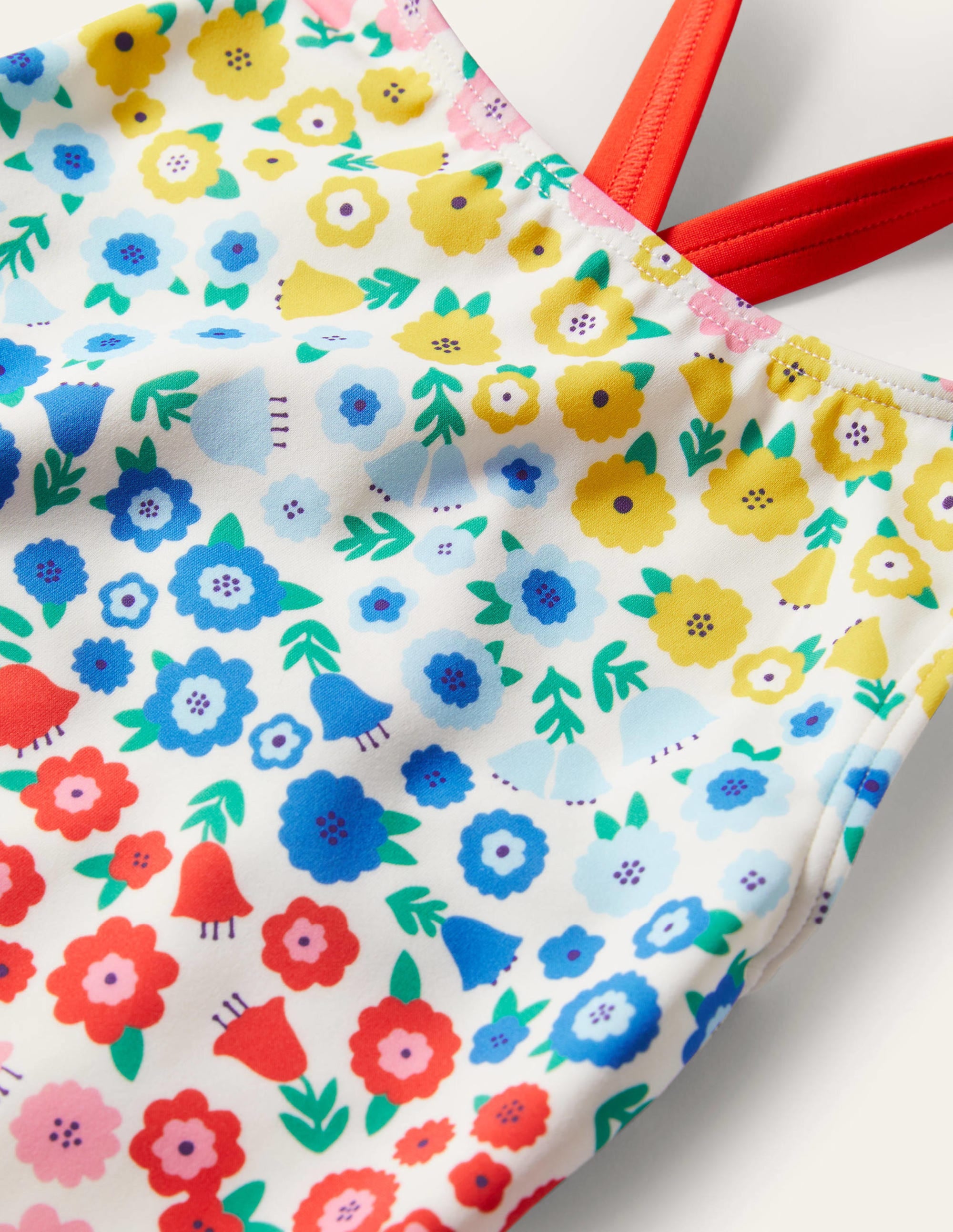  Cross-back Printed Swimsuit-Multi Floral Stripe、mySite、ashleygrahame