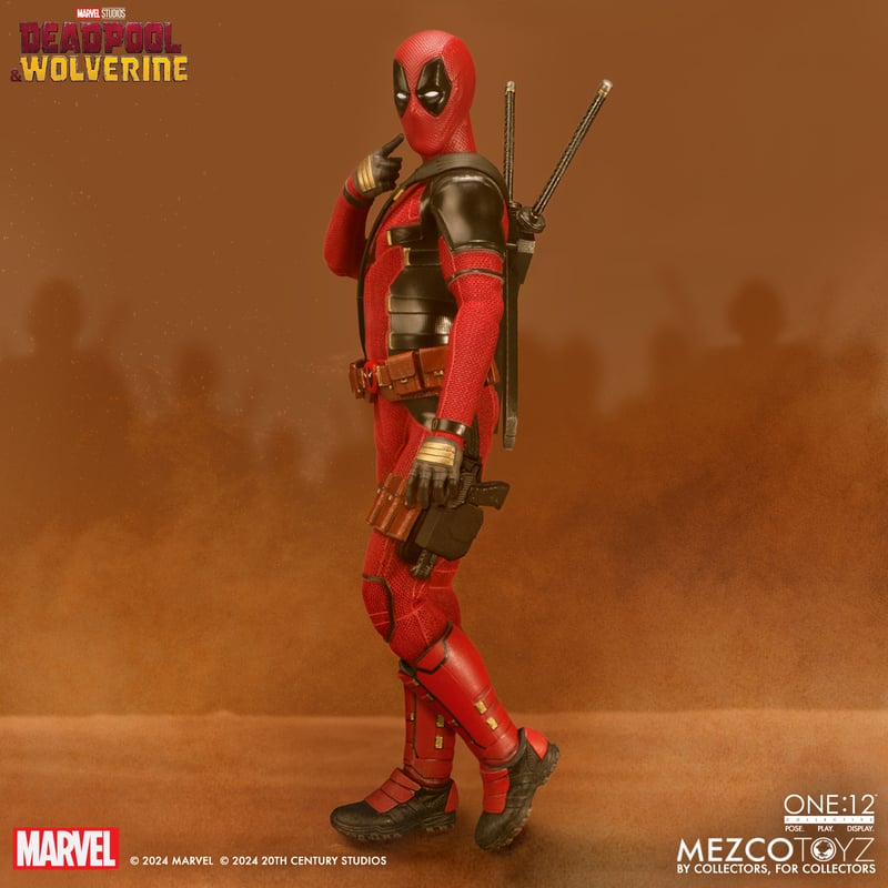 Deadpool & Wolverine Mezco One:12 Collective Deadpool (Deluxe Edition)、mySite、hgirdovlk