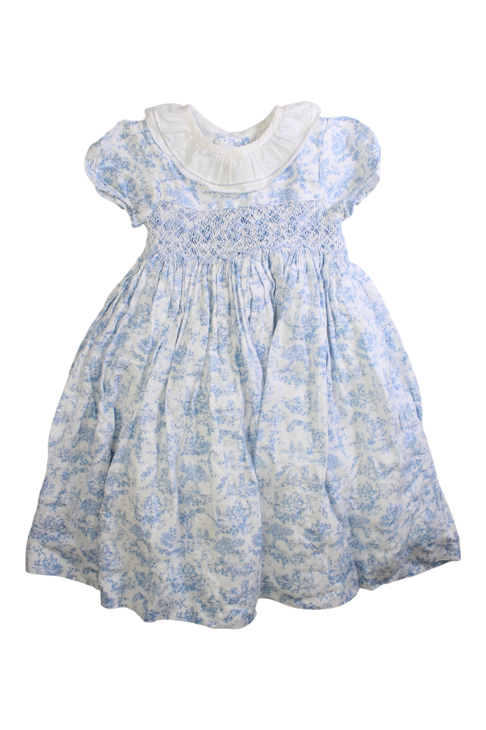 Polo Ralph Lauren Smocked Floral Dress 4T、mySite、g9winljtr