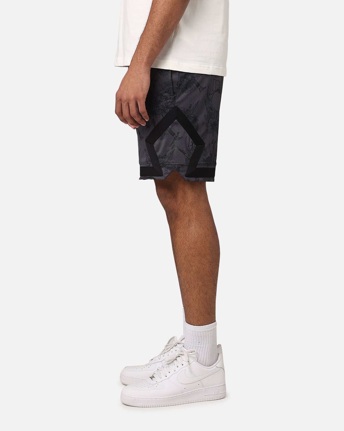 Jordan DRI-Fit Sport Printed Diamond Shorts Black/Dark Shadow、mySite、zt4zffjzw
