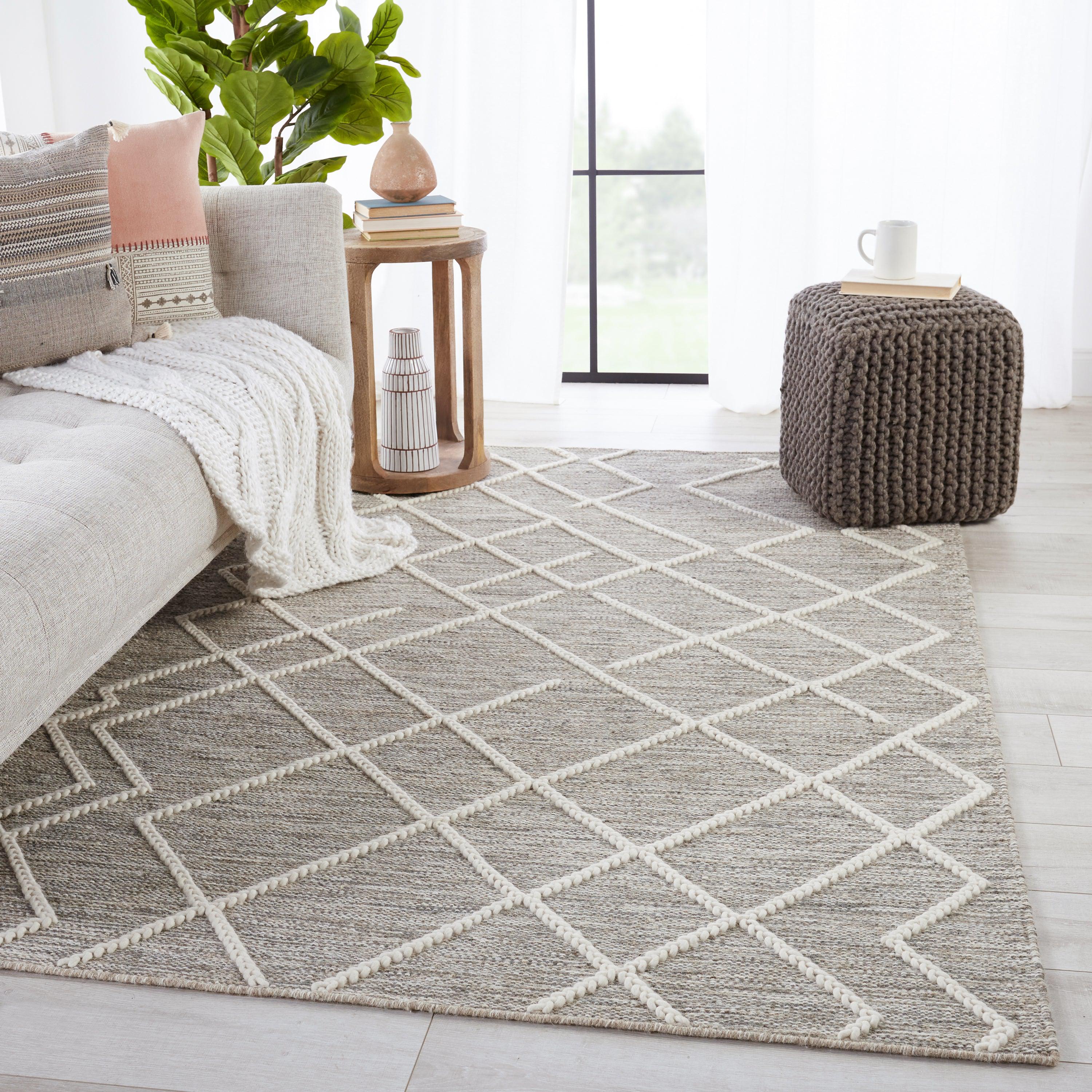 Moab Natural Geometric Gray Ivory Area Rug、mySite、gigharbornorthrealestate