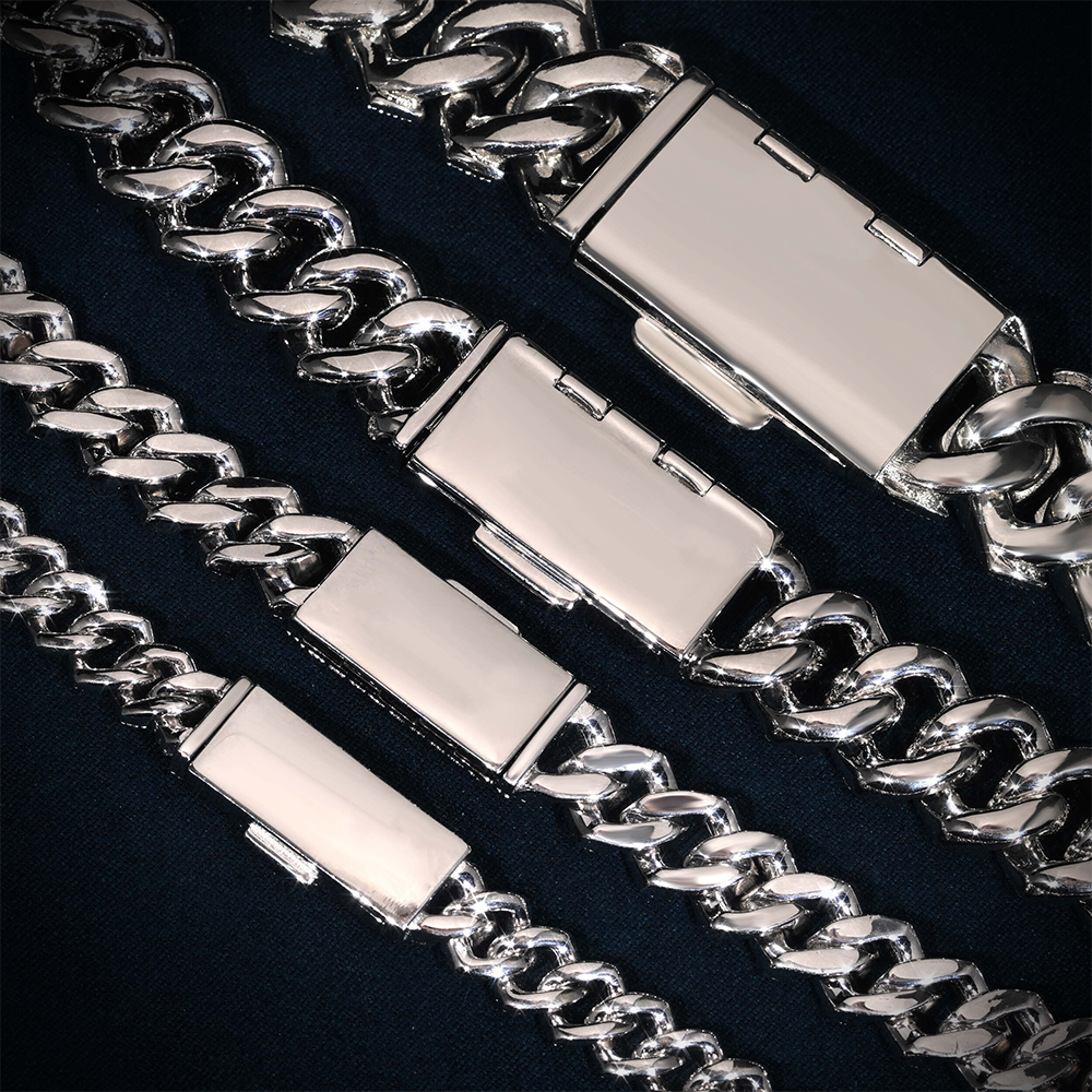 Moissanite Cuban Link Chain 14K Gold (ALL SIZES)、mySite、hinf8tx79