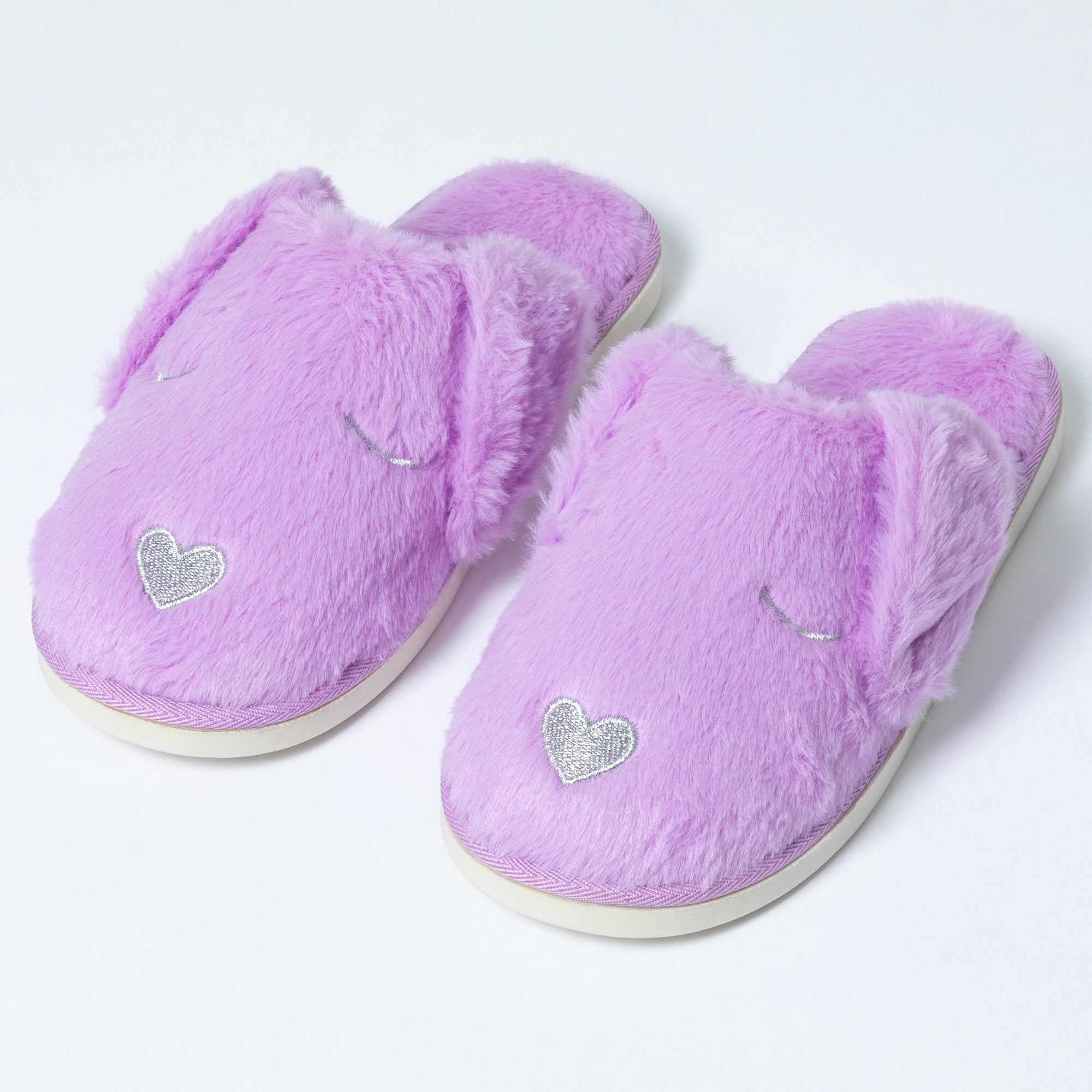 Floppy Ear Dog Fuzzy Slippers、mySite、camillekostekn