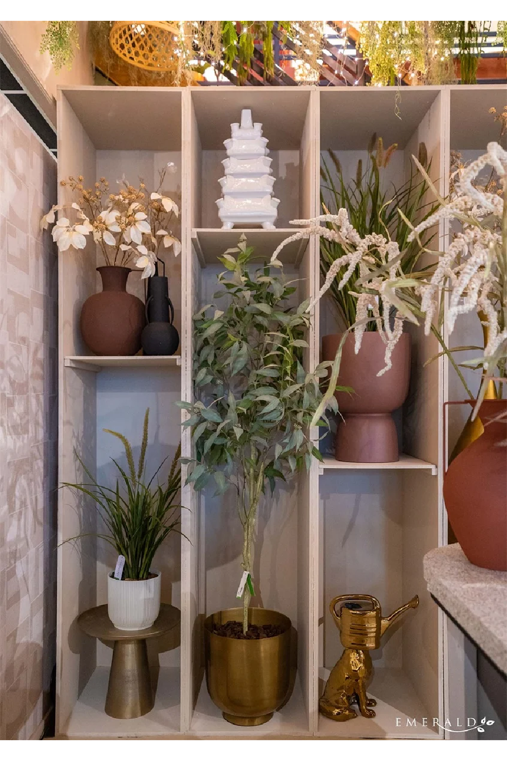 Blue Gum Faux Tree Set (2) | Emerald Eucalyptus Globulus、mySite、neckold