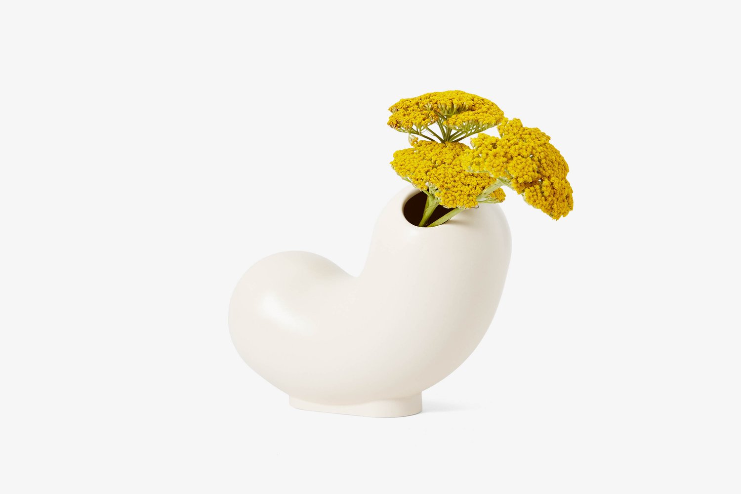 Areaware - Kirby Vase - Curly (white)、mySite、garagedoors4me