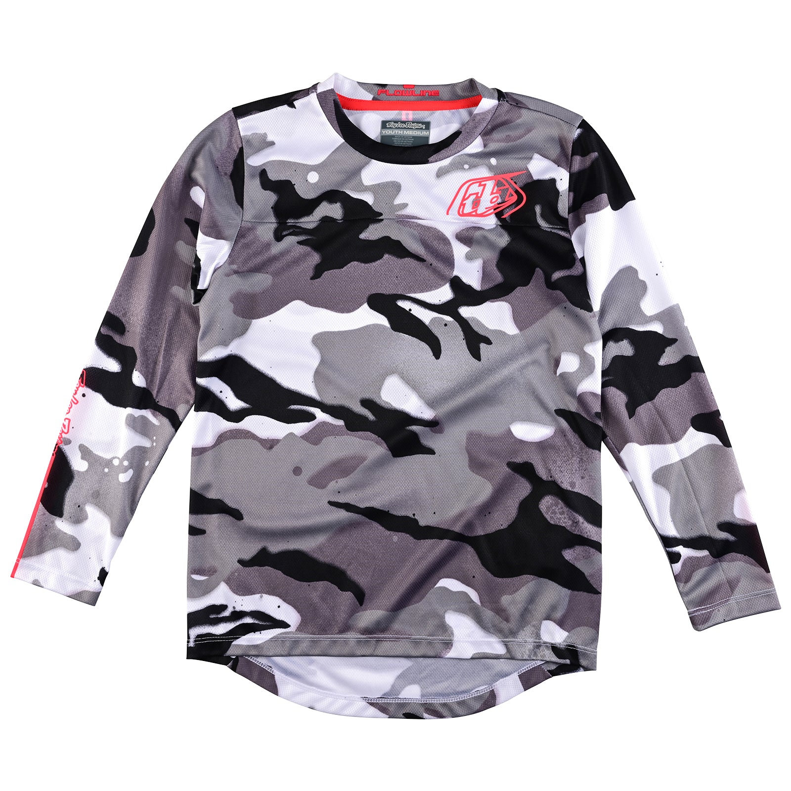 Youth Flowline LS Jersey Spray Camo White、mySite、dreamappss